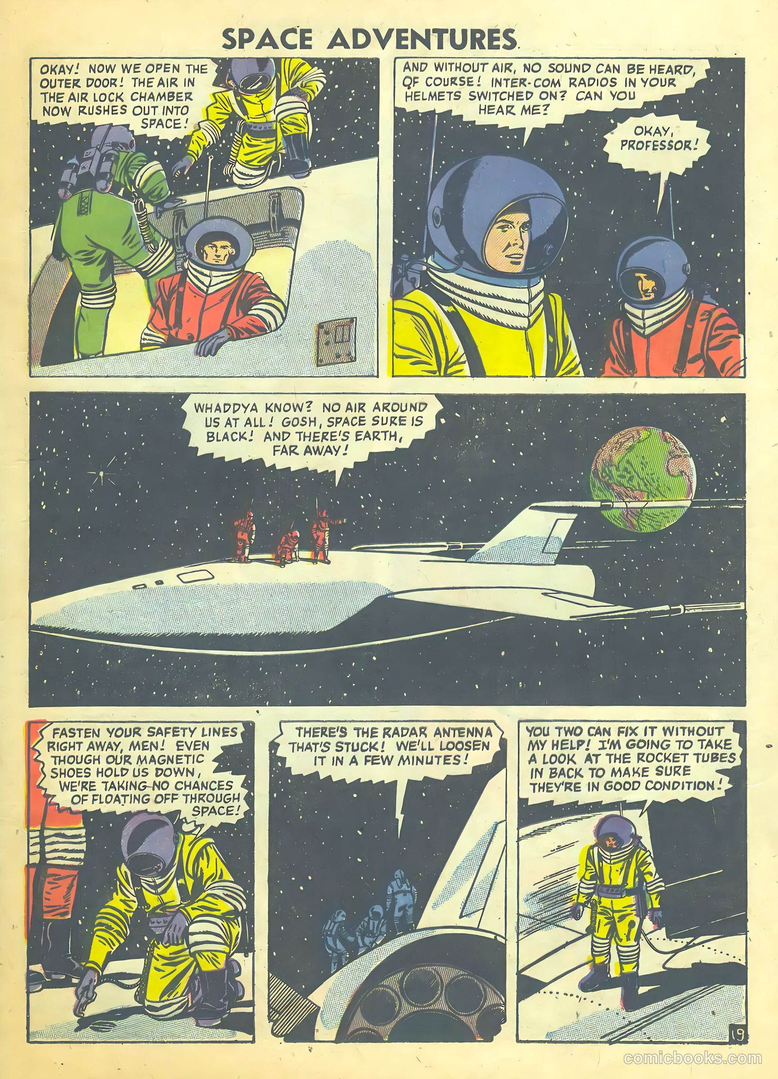 Space Adventures #23 (1958) — page 21 of 36