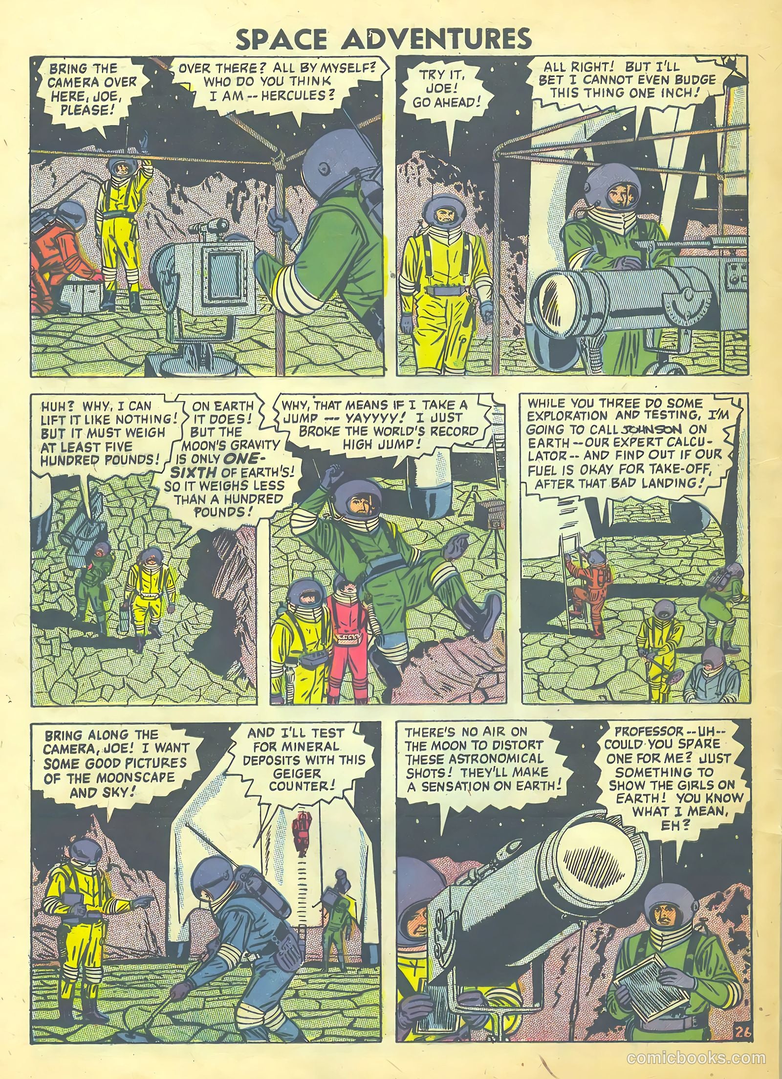 Space Adventures #23 (1958) — page 28 of 36