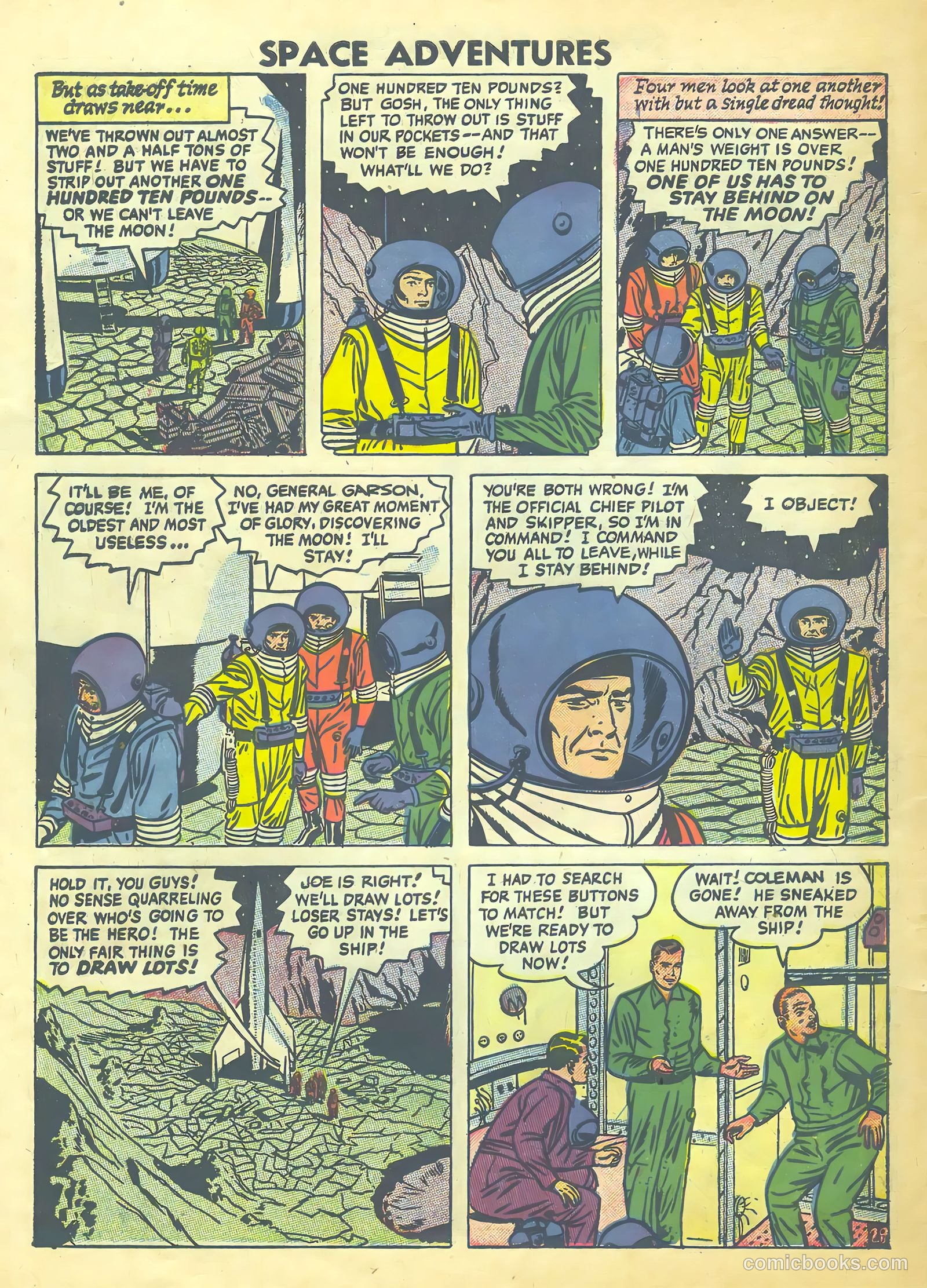 Space Adventures #23 (1958) — page 30 of 36