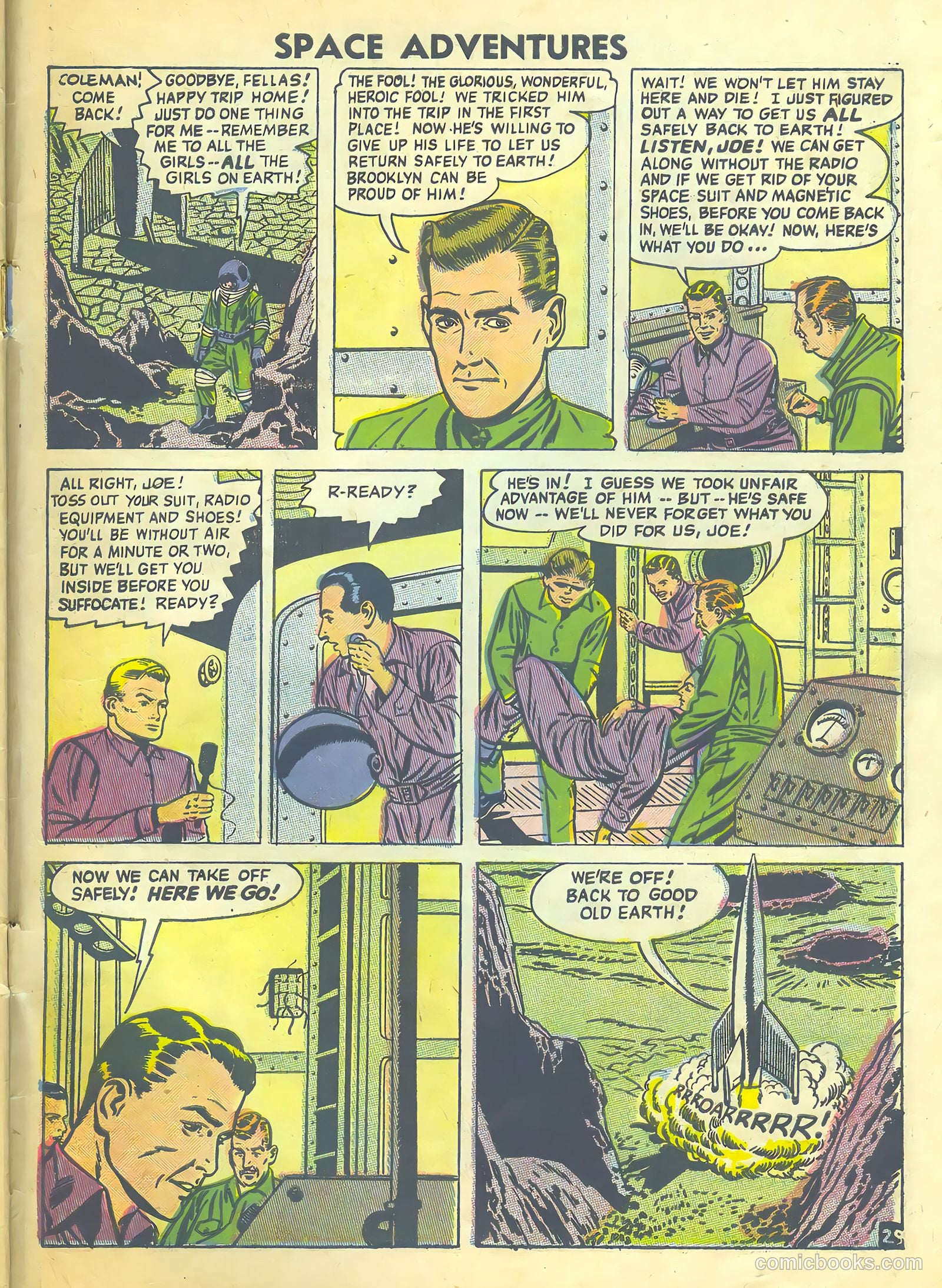 Space Adventures #23 (1958) — page 31 of 36
