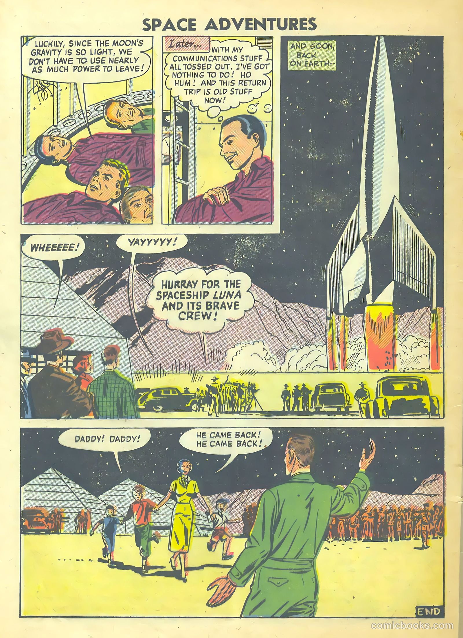 Space Adventures #23 (1958) — page 32 of 36