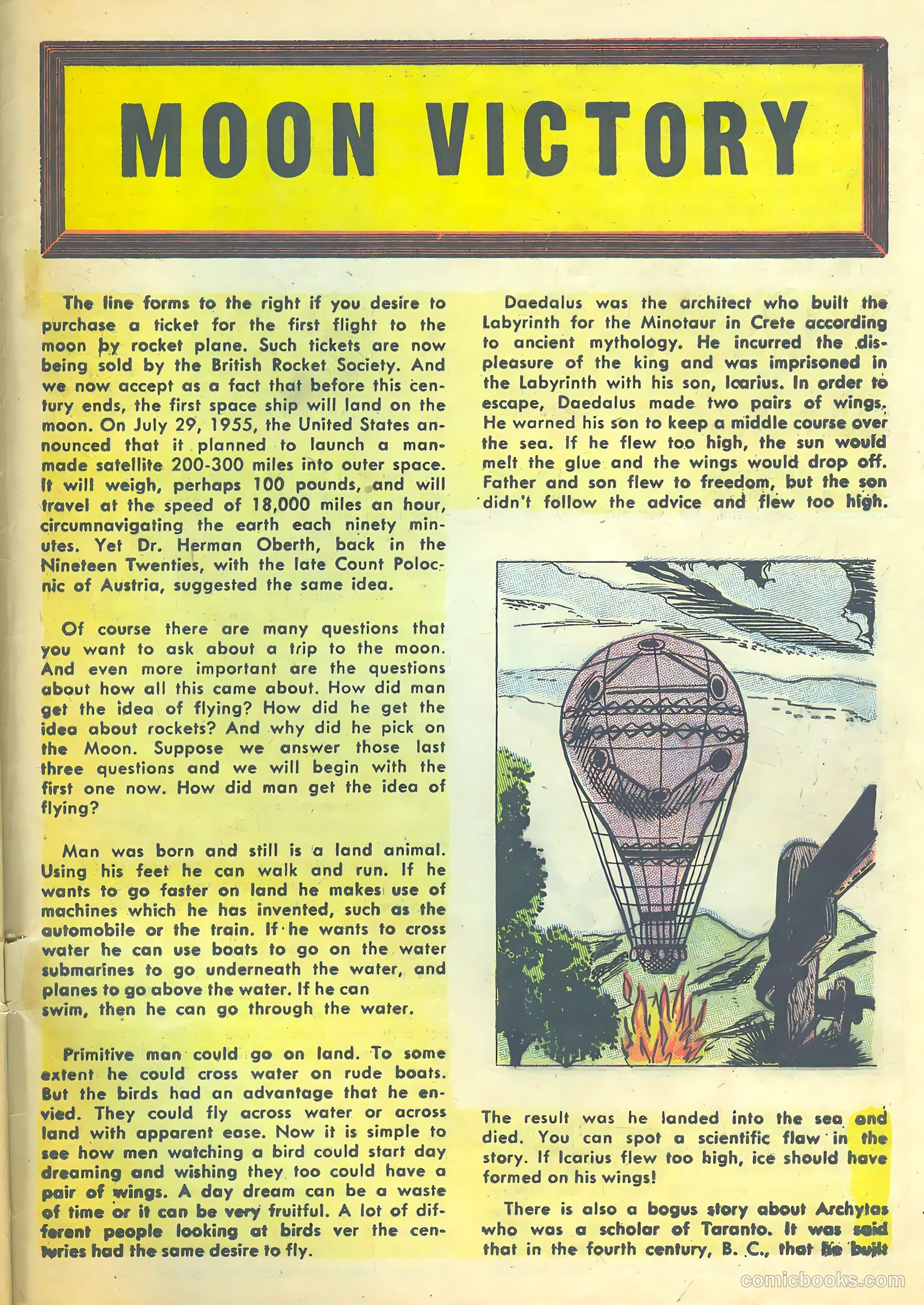 Space Adventures #23 (1958) — page 33 of 36