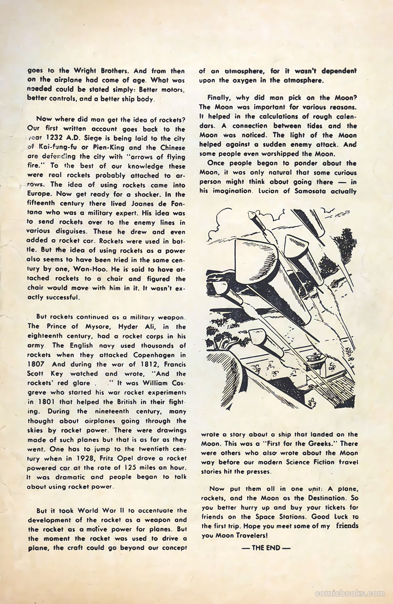 Space Adventures #23 (1958) — page 35 of 36