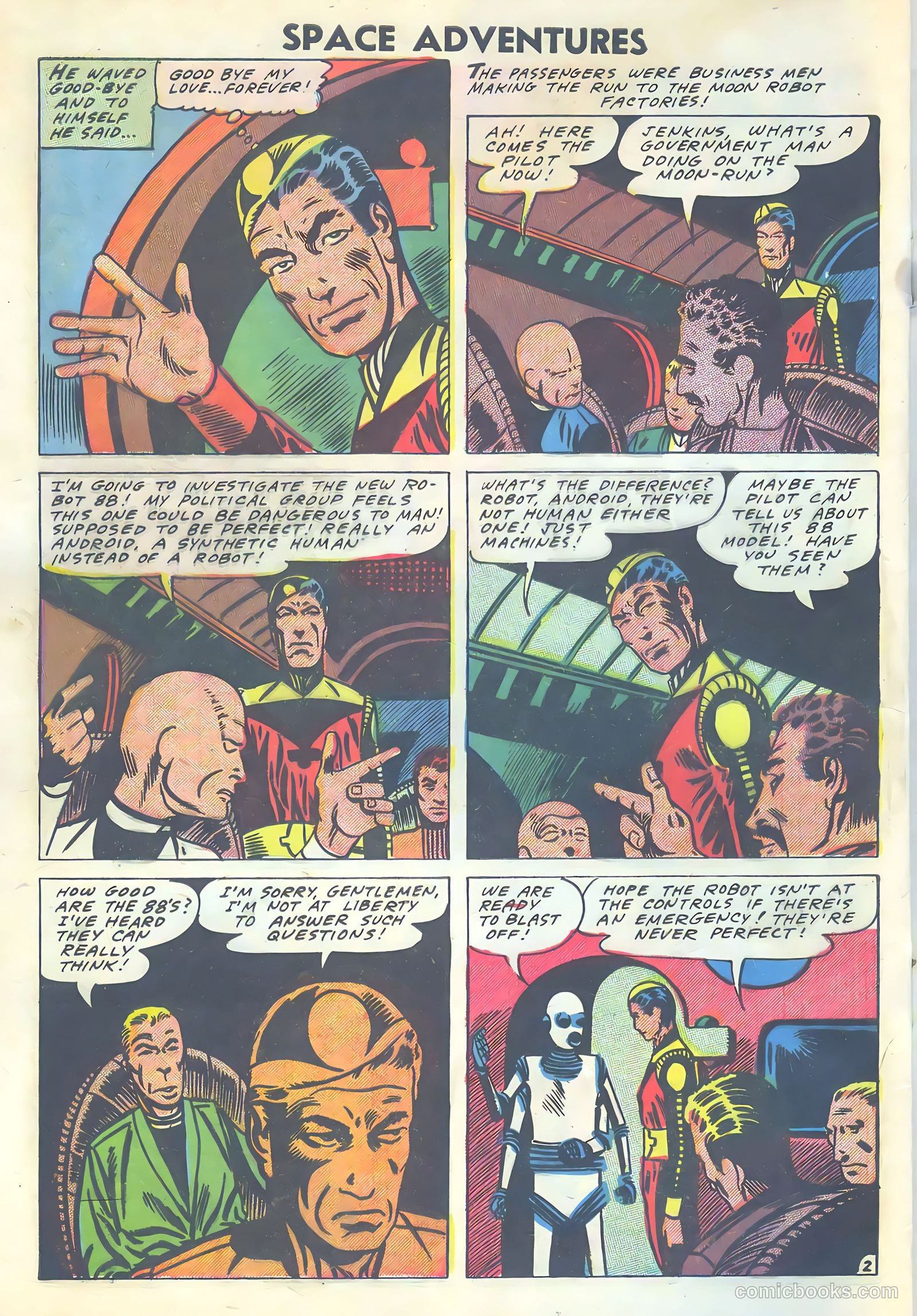 Space Adventures #24 (1958) — page 4 of 36