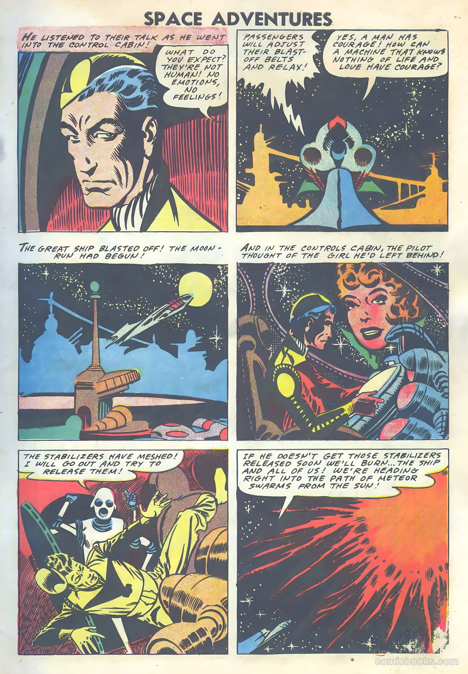 Space Adventures #24 (1958) — page 5 of 36