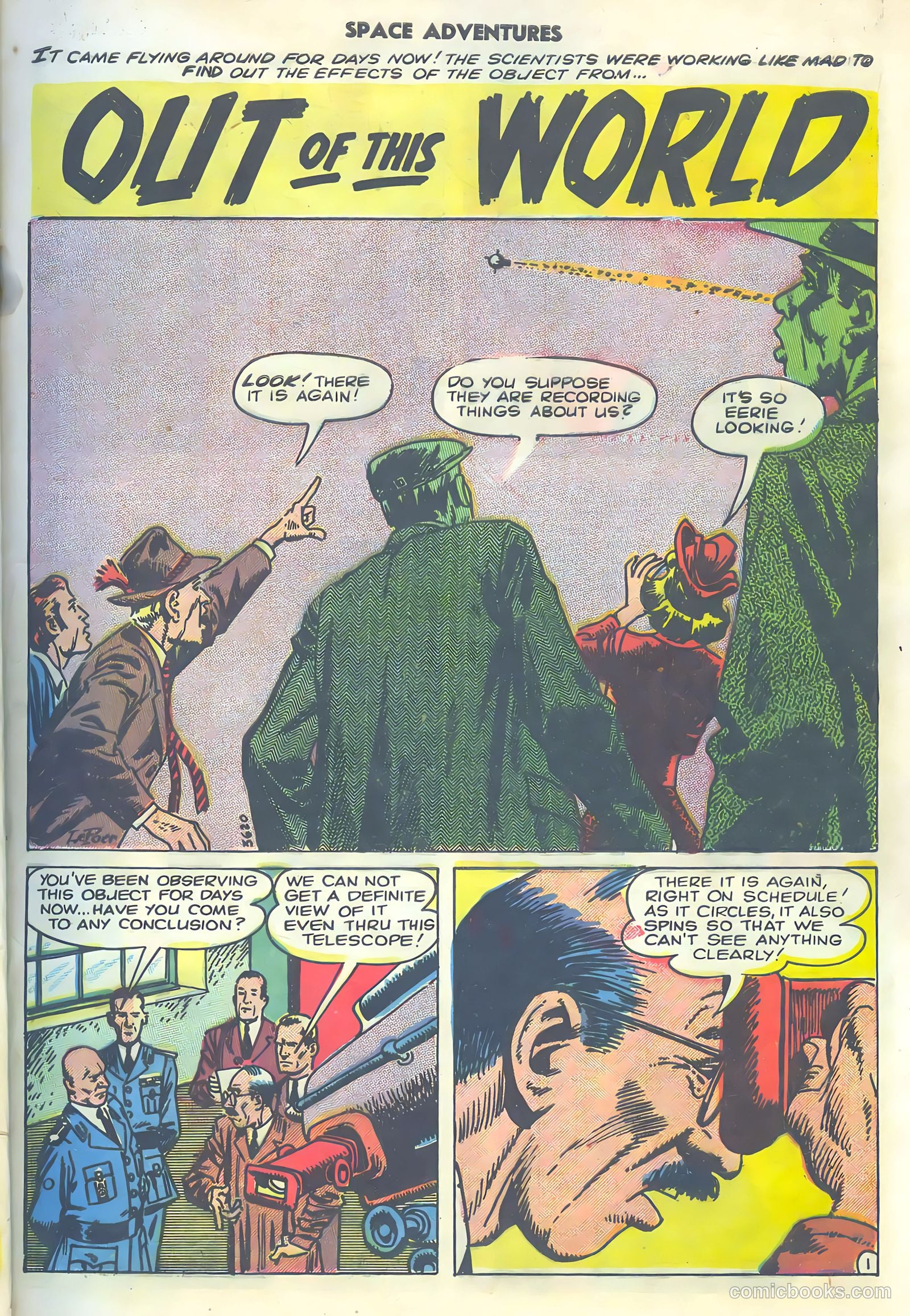 Space Adventures #24 (1958) — page 9 of 36