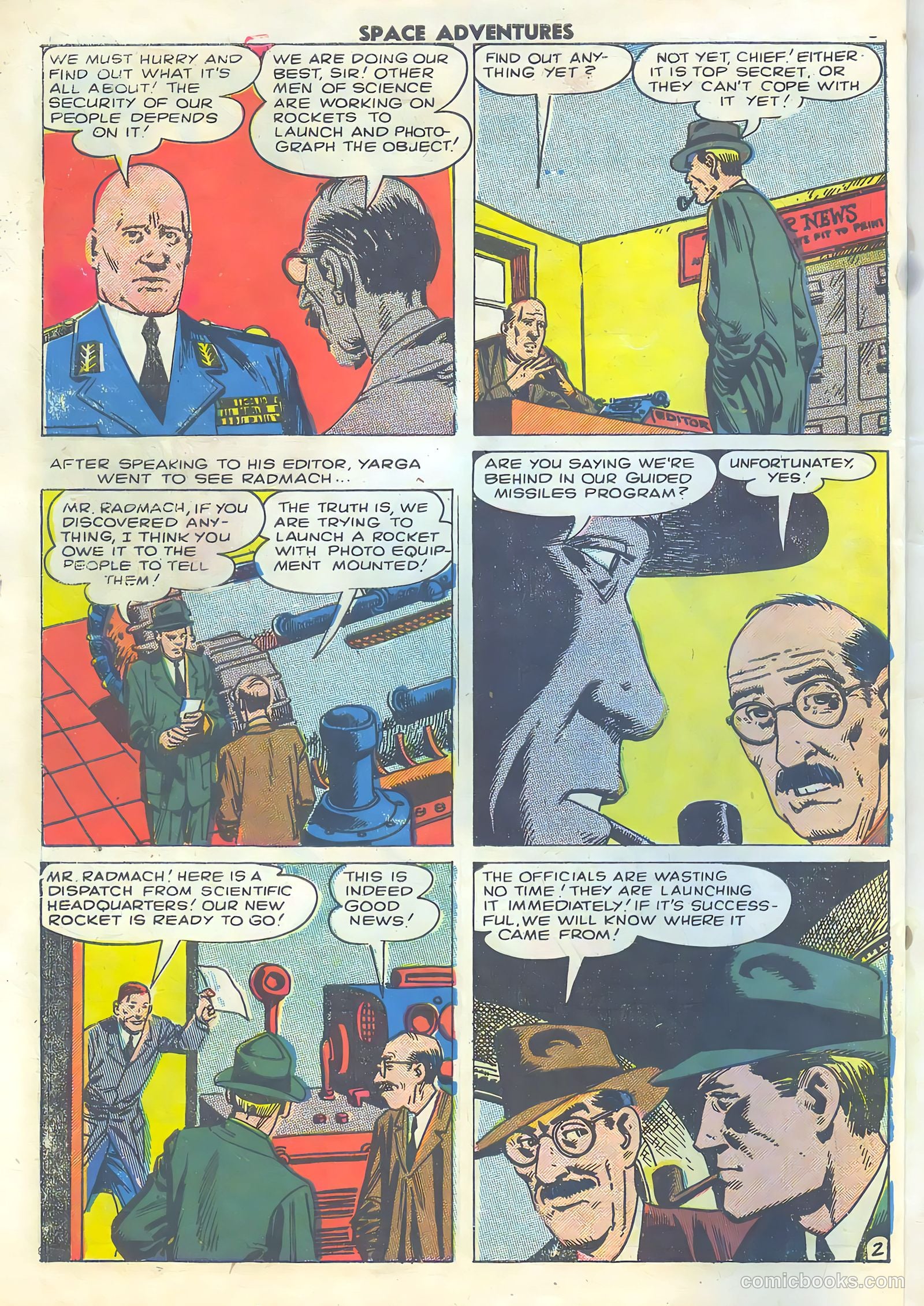Space Adventures #24 (1958) — page 10 of 36