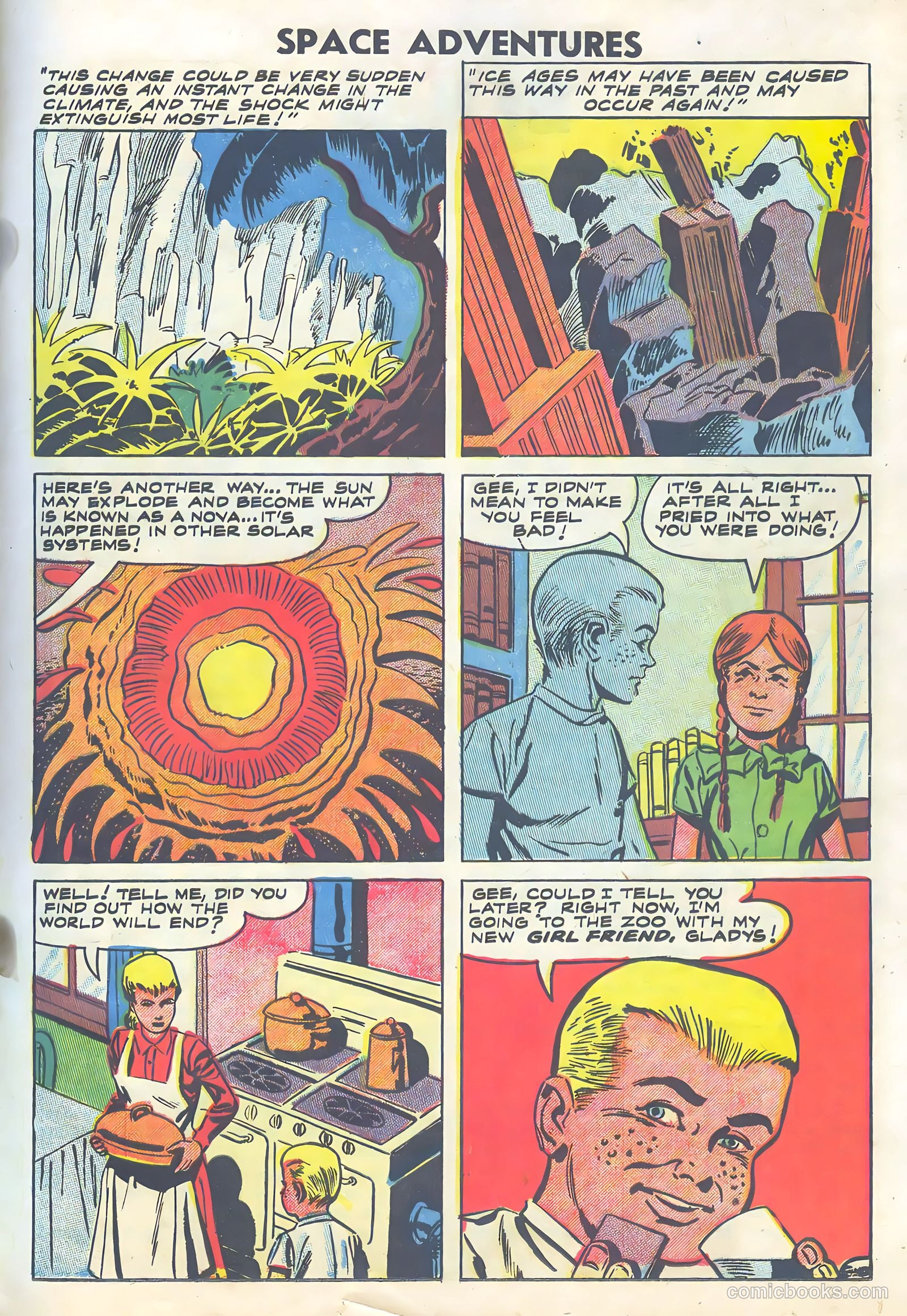 Space Adventures #24 (1958) — page 17 of 36