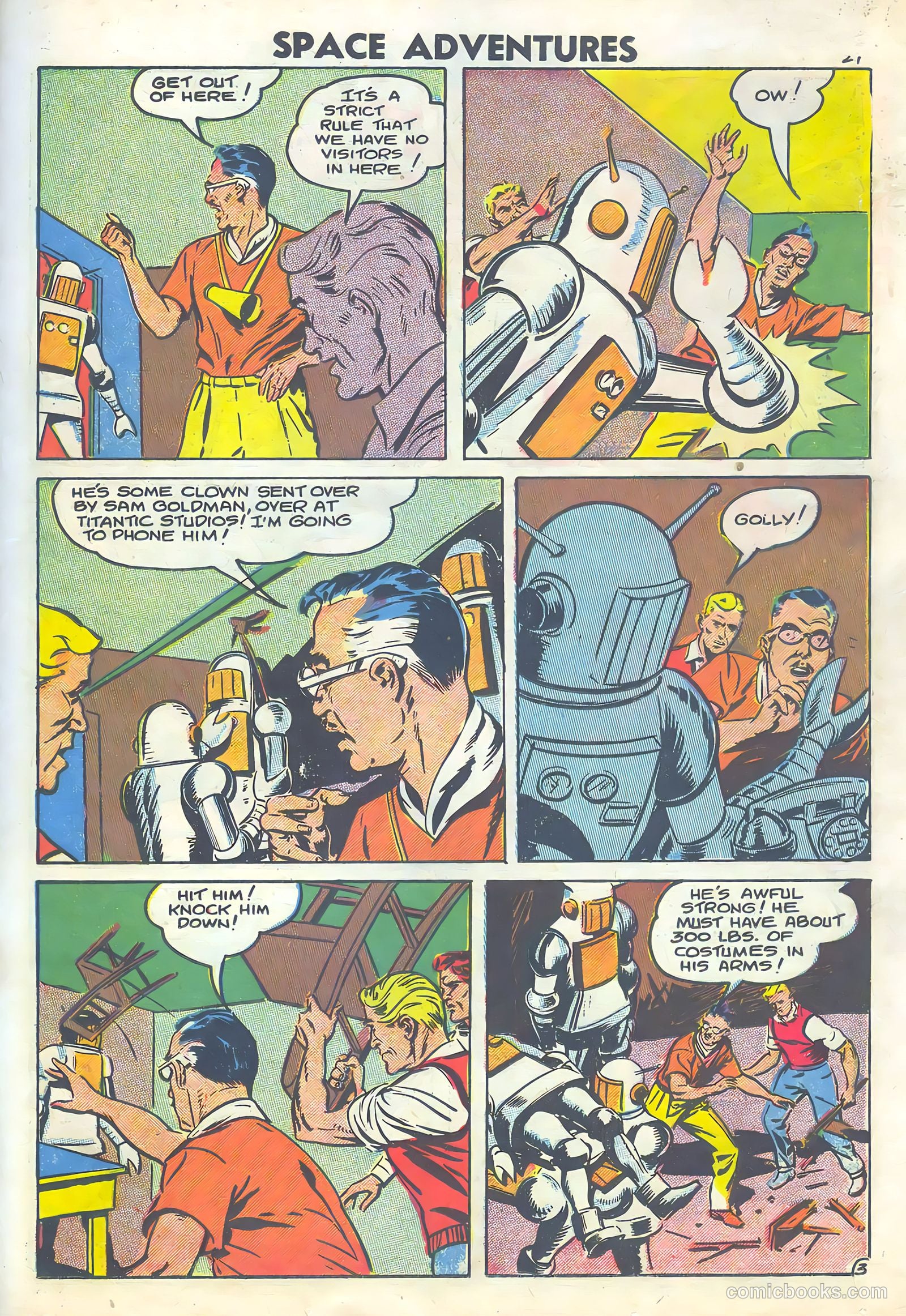 Space Adventures #24 (1958) — page 23 of 36