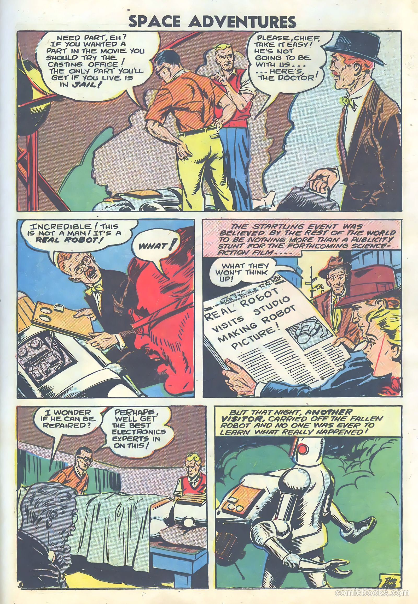 Space Adventures #24 (1958) — page 25 of 36