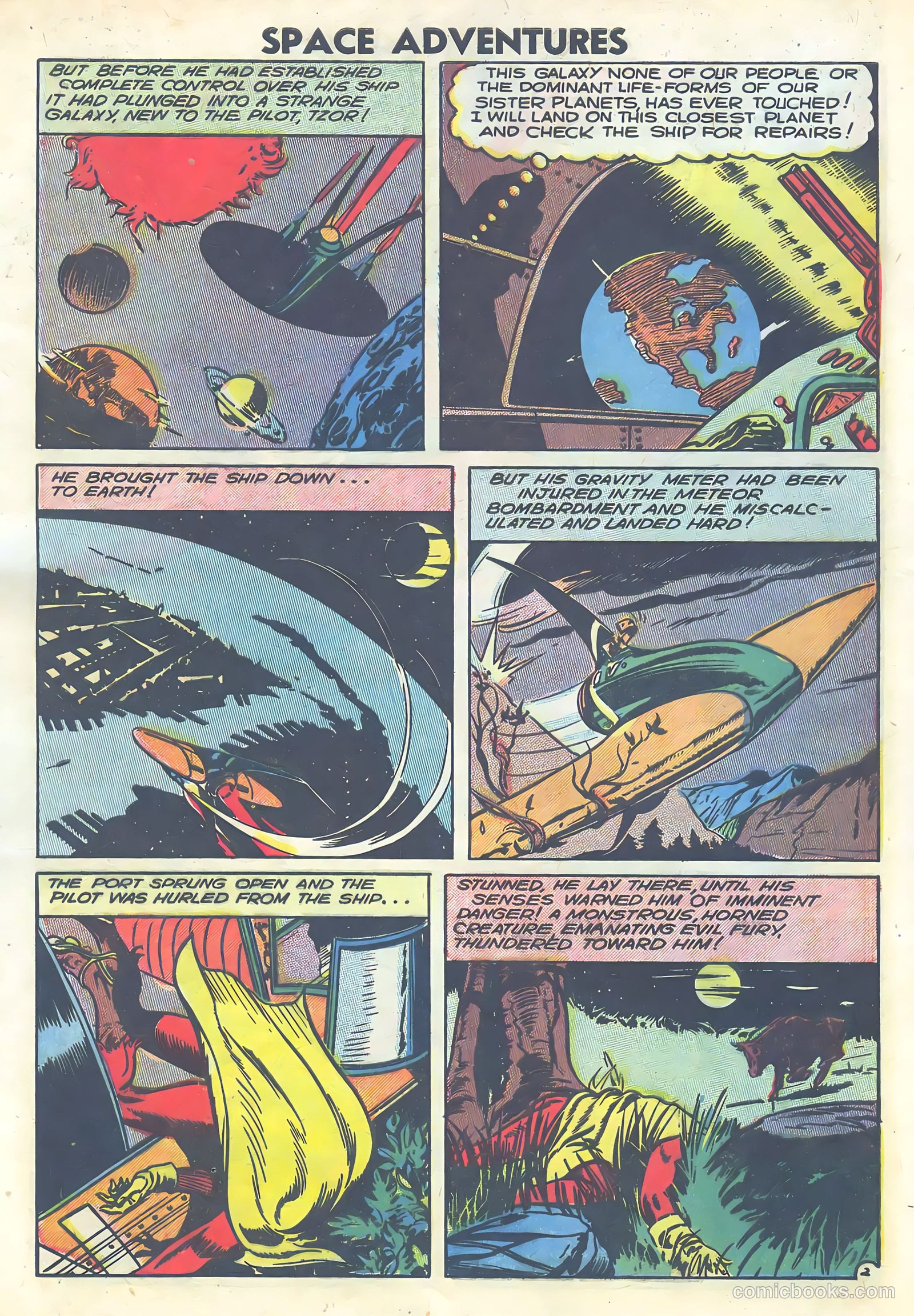 Space Adventures #24 (1958) — page 28 of 36
