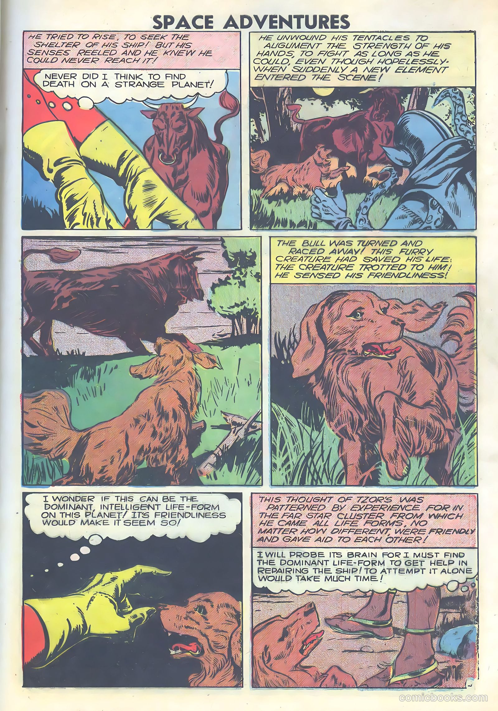 Space Adventures #24 (1958) — page 29 of 36