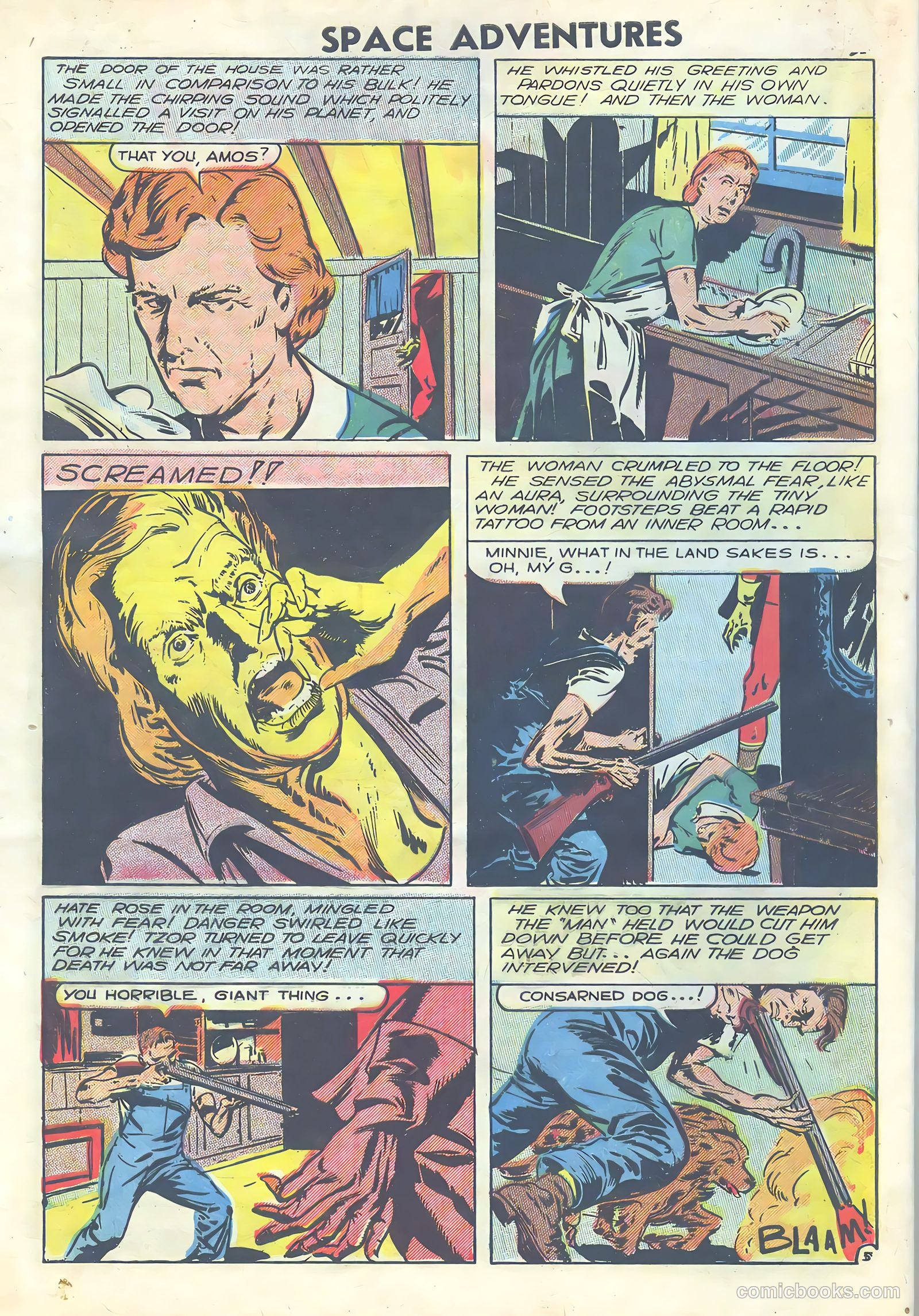 Space Adventures #24 (1958) — page 32 of 36