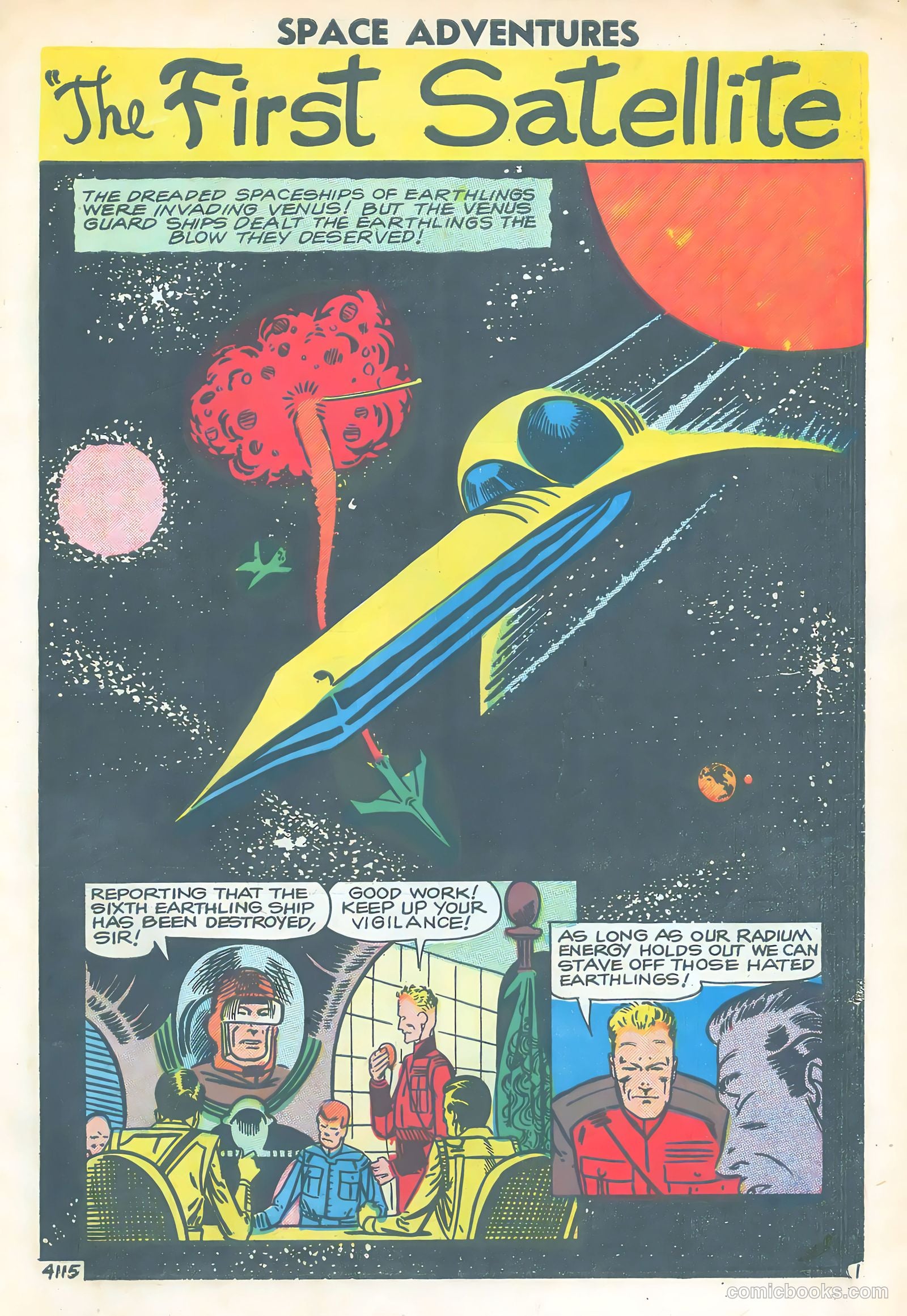 Space Adventures #25 (1958) — page 3 of 36
