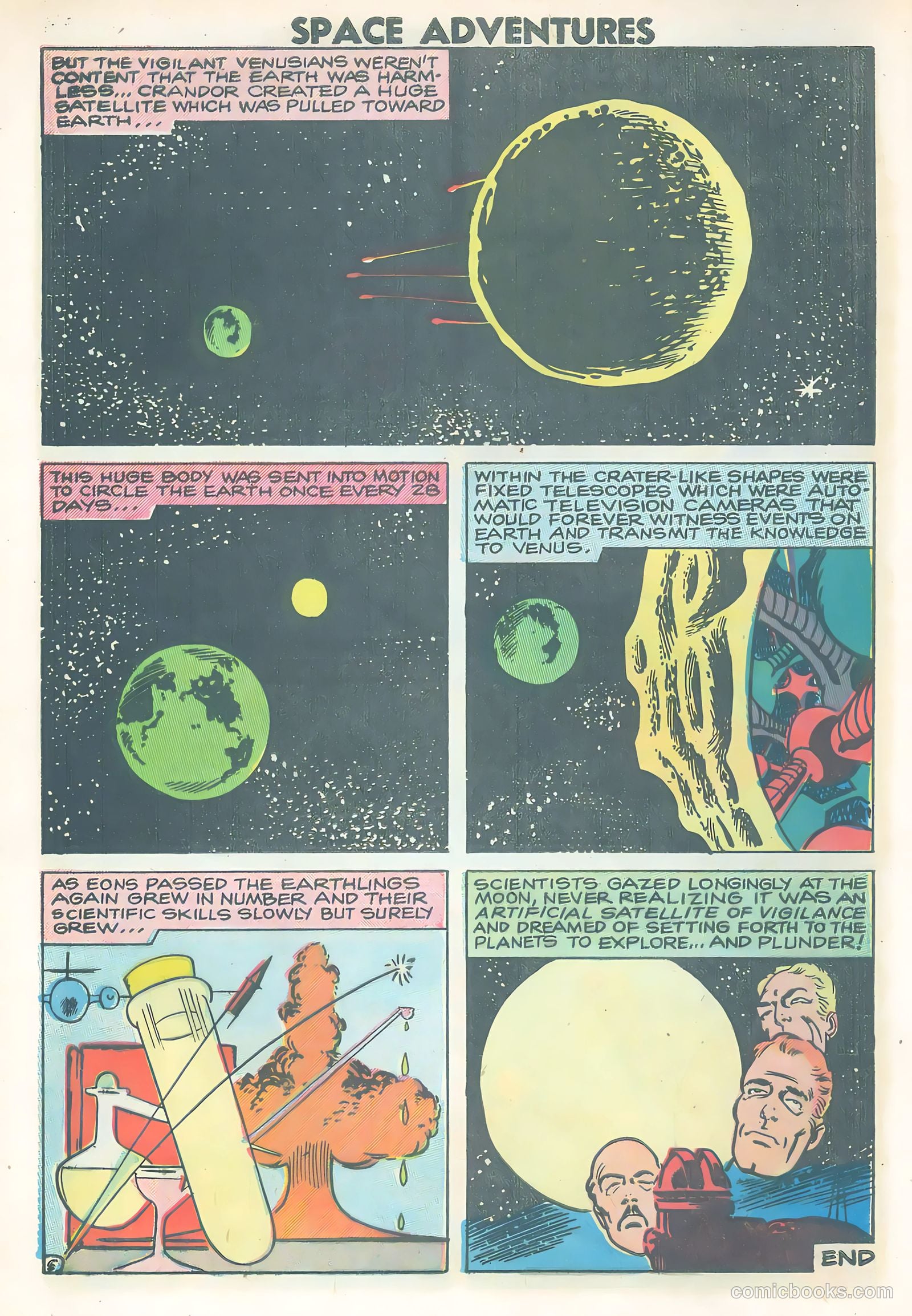 Space Adventures #25 (1958) — page 8 of 36
