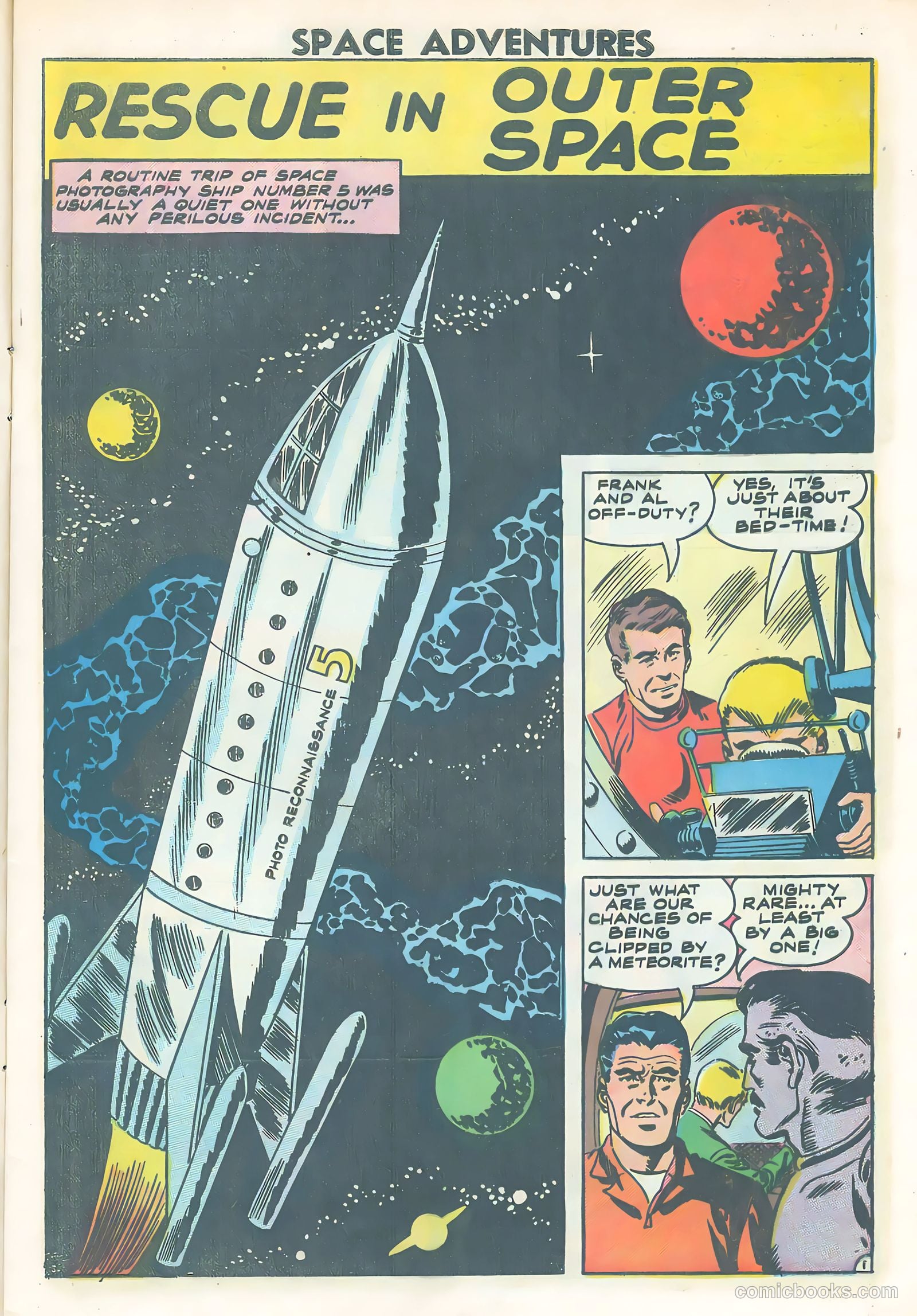 Space Adventures #25 (1958) — page 9 of 36