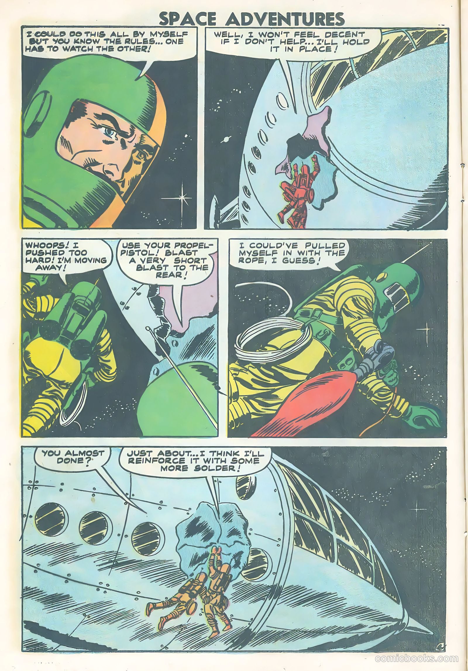Space Adventures #25 (1958) — page 12 of 36