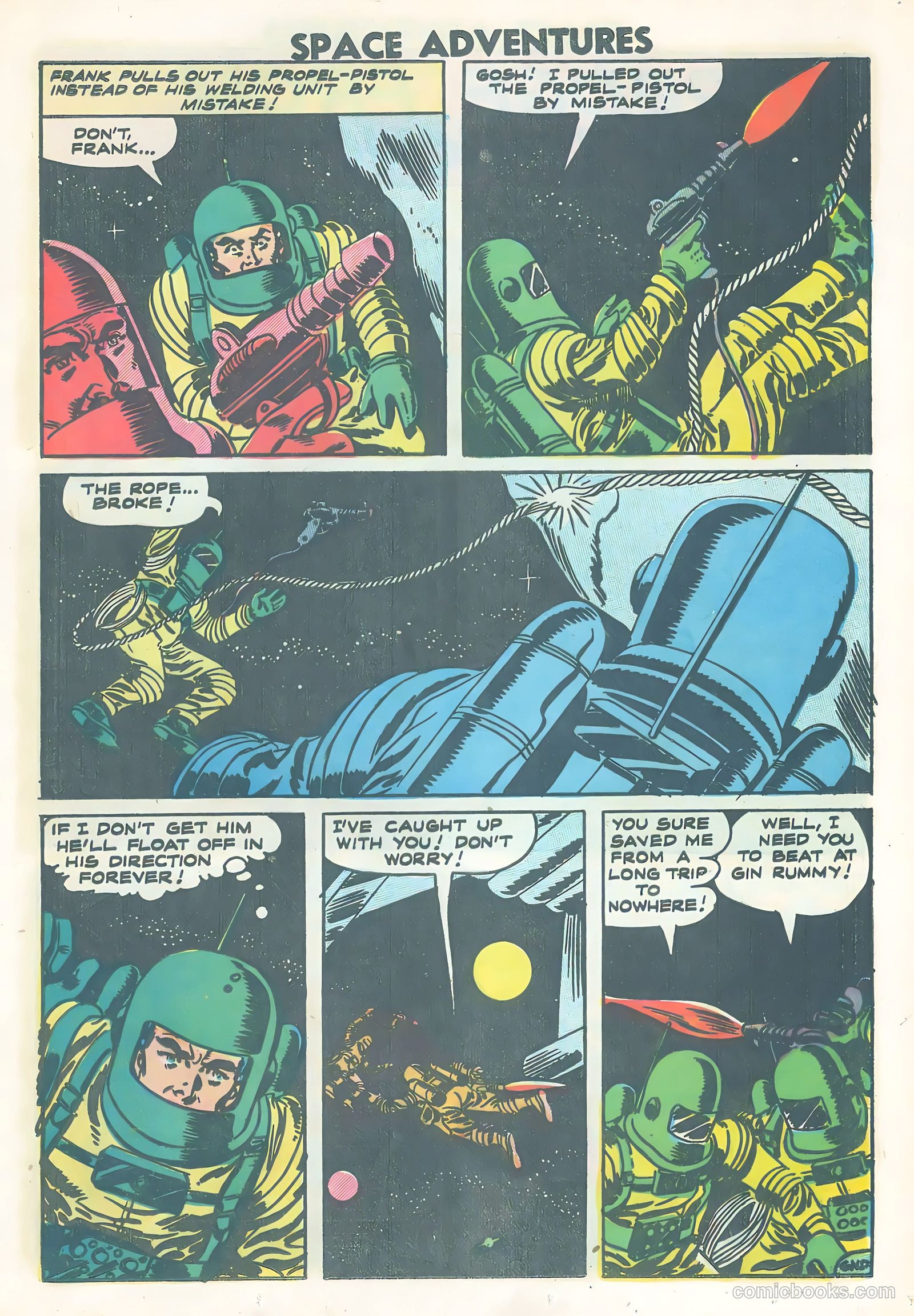 Space Adventures #25 (1958) — page 13 of 36
