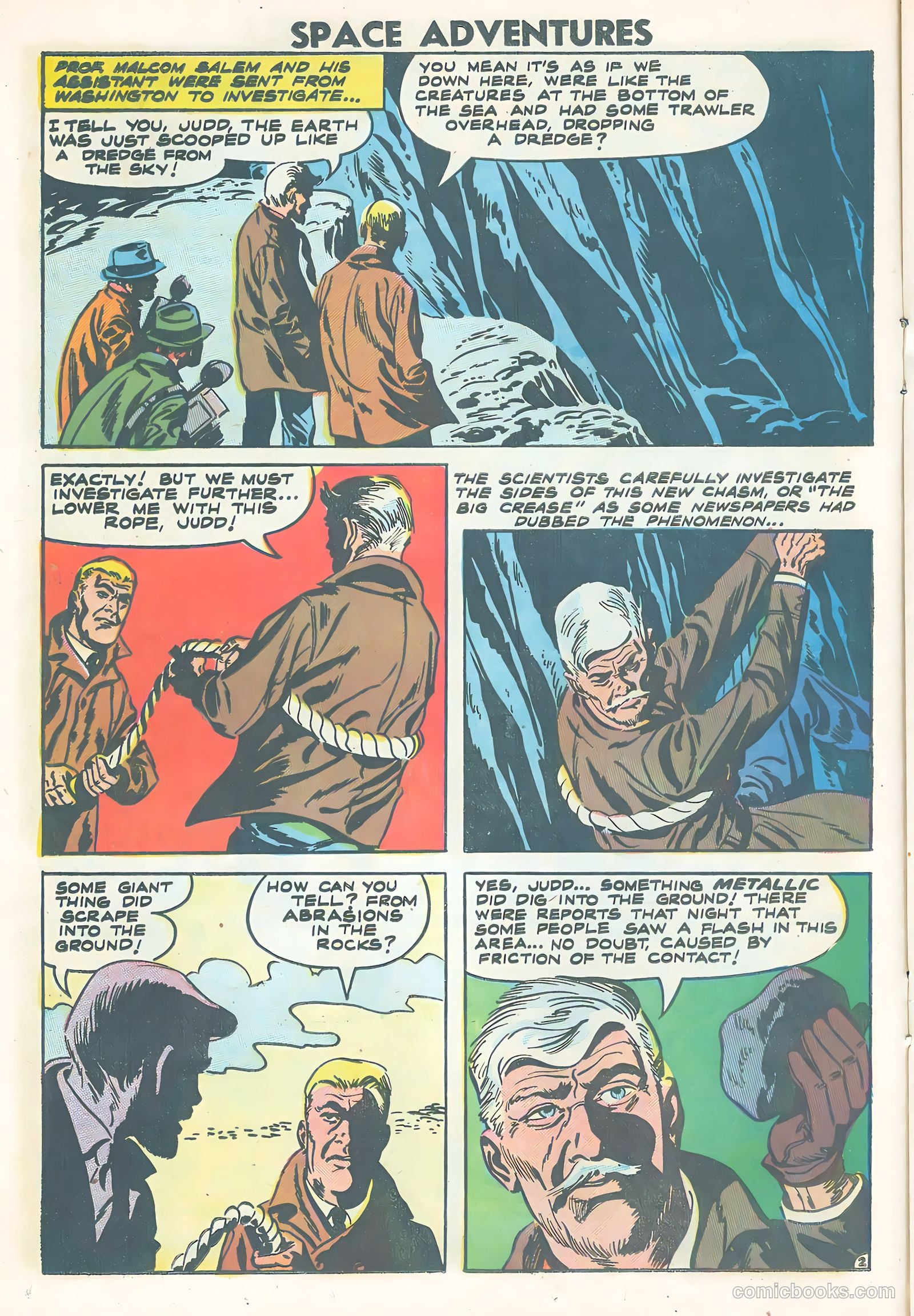 Space Adventures #25 (1958) — page 16 of 36