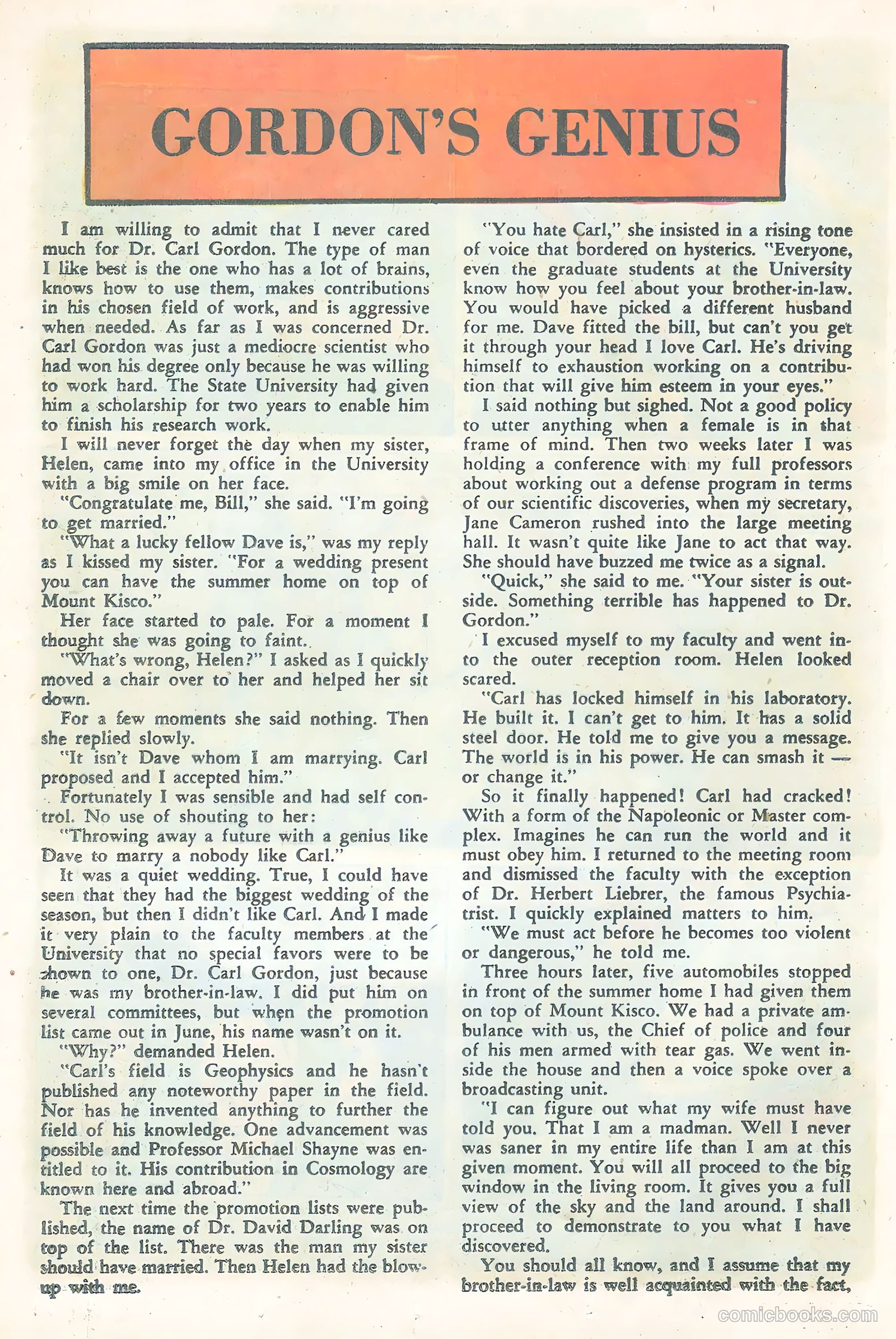 Space Adventures #25 (1958) — page 20 of 36