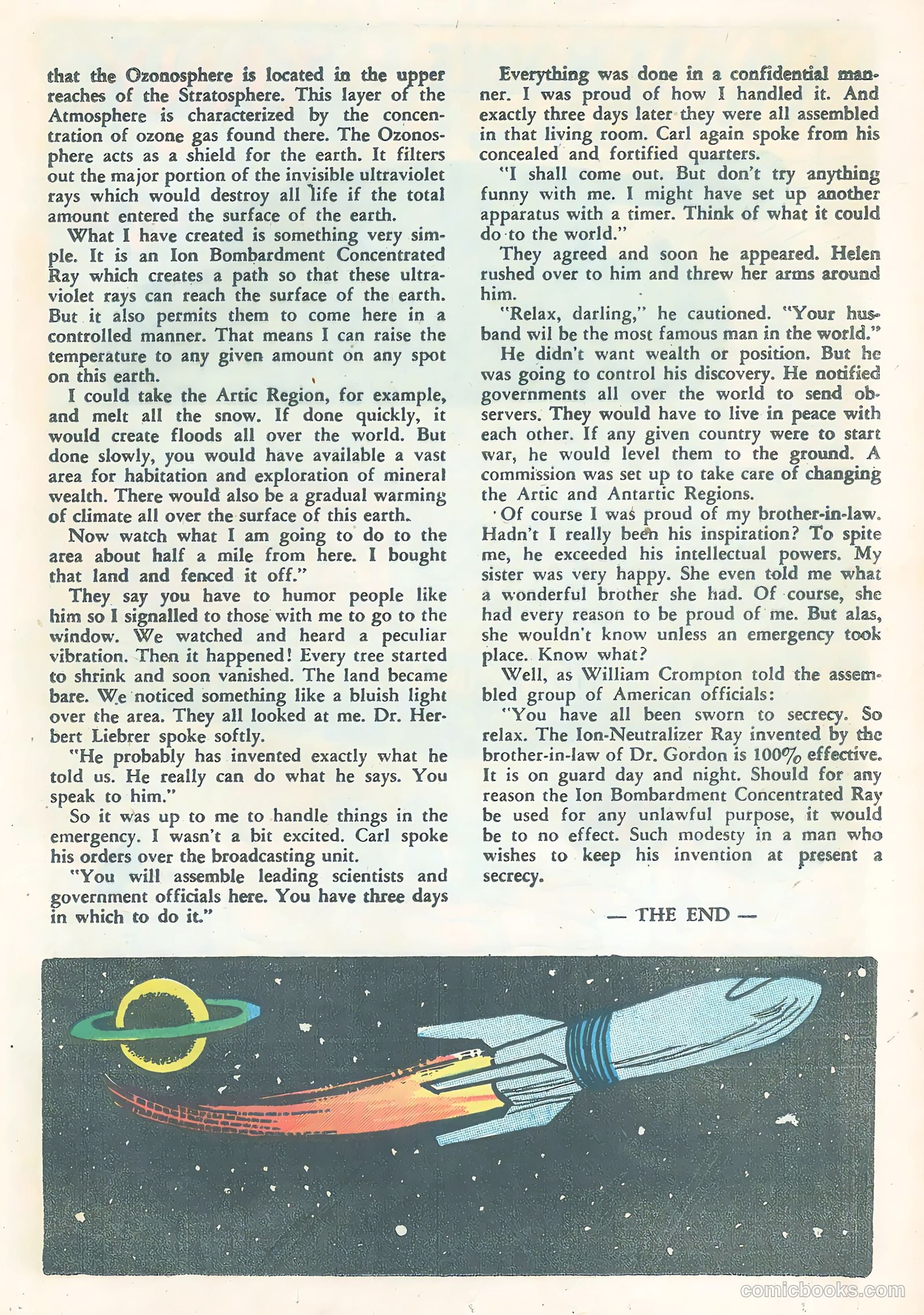 Space Adventures #25 (1958) — page 21 of 36