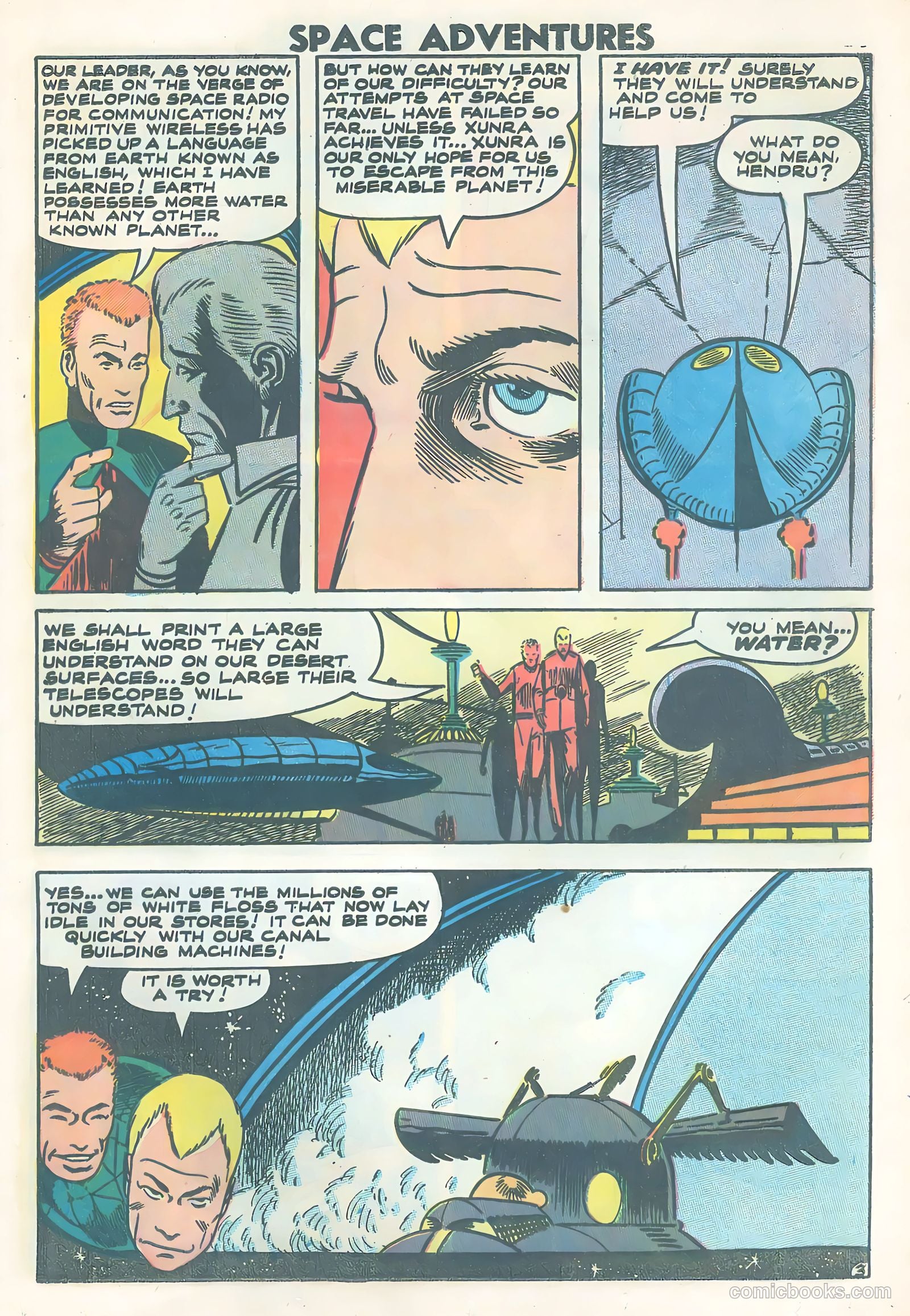 Space Adventures #25 (1958) — page 25 of 36