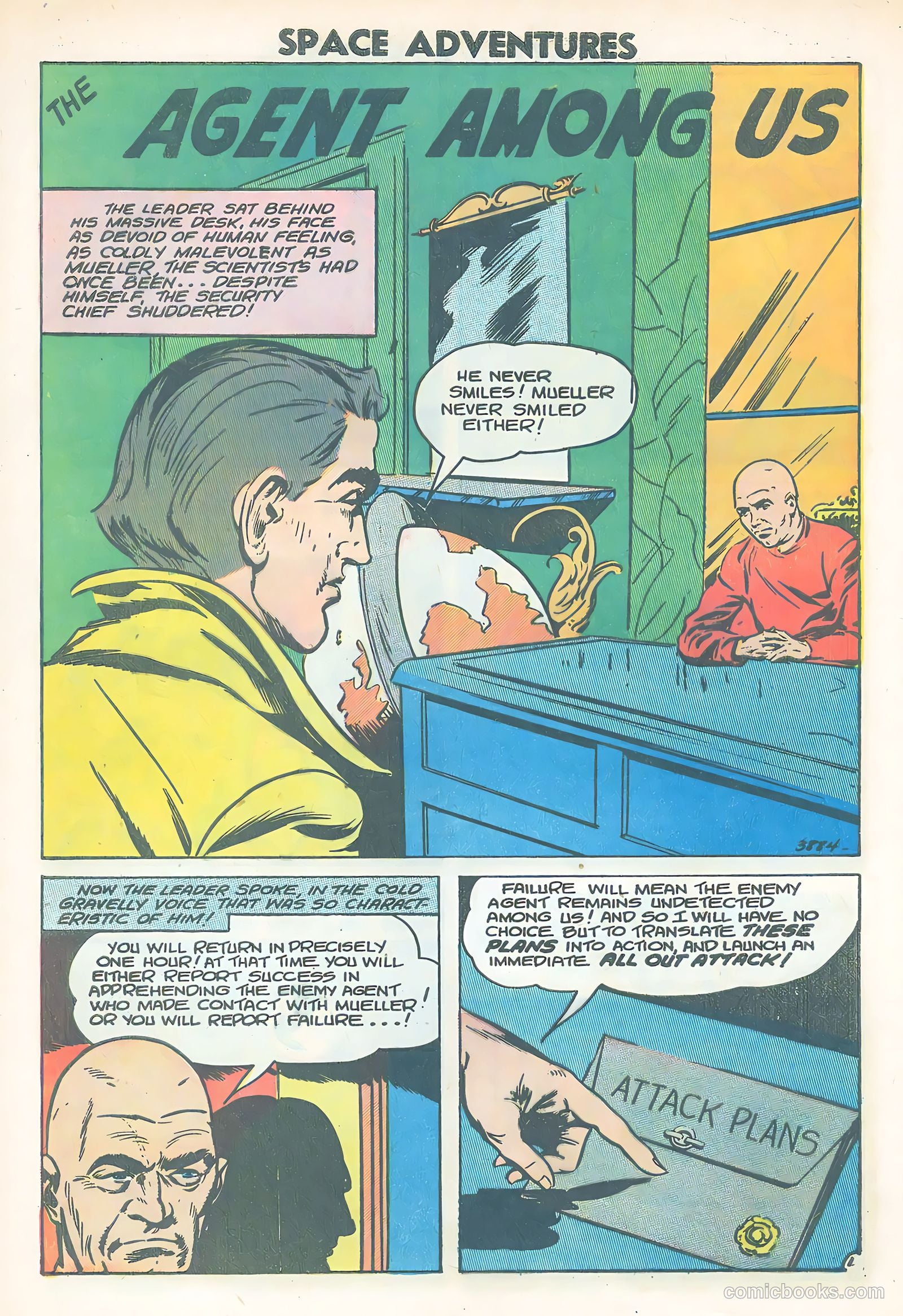 Space Adventures #25 (1958) — page 28 of 36
