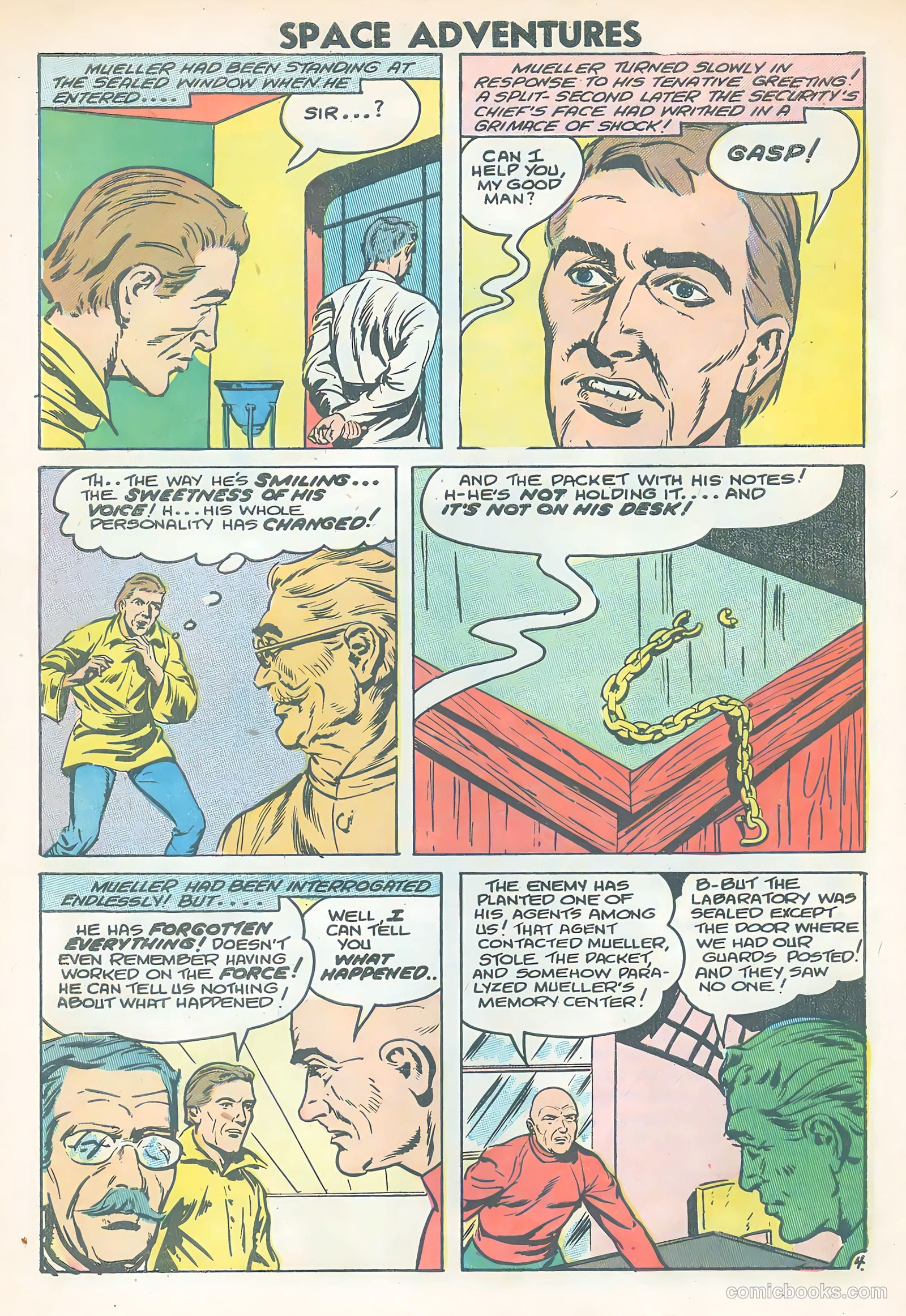 Space Adventures #25 (1958) — page 32 of 36