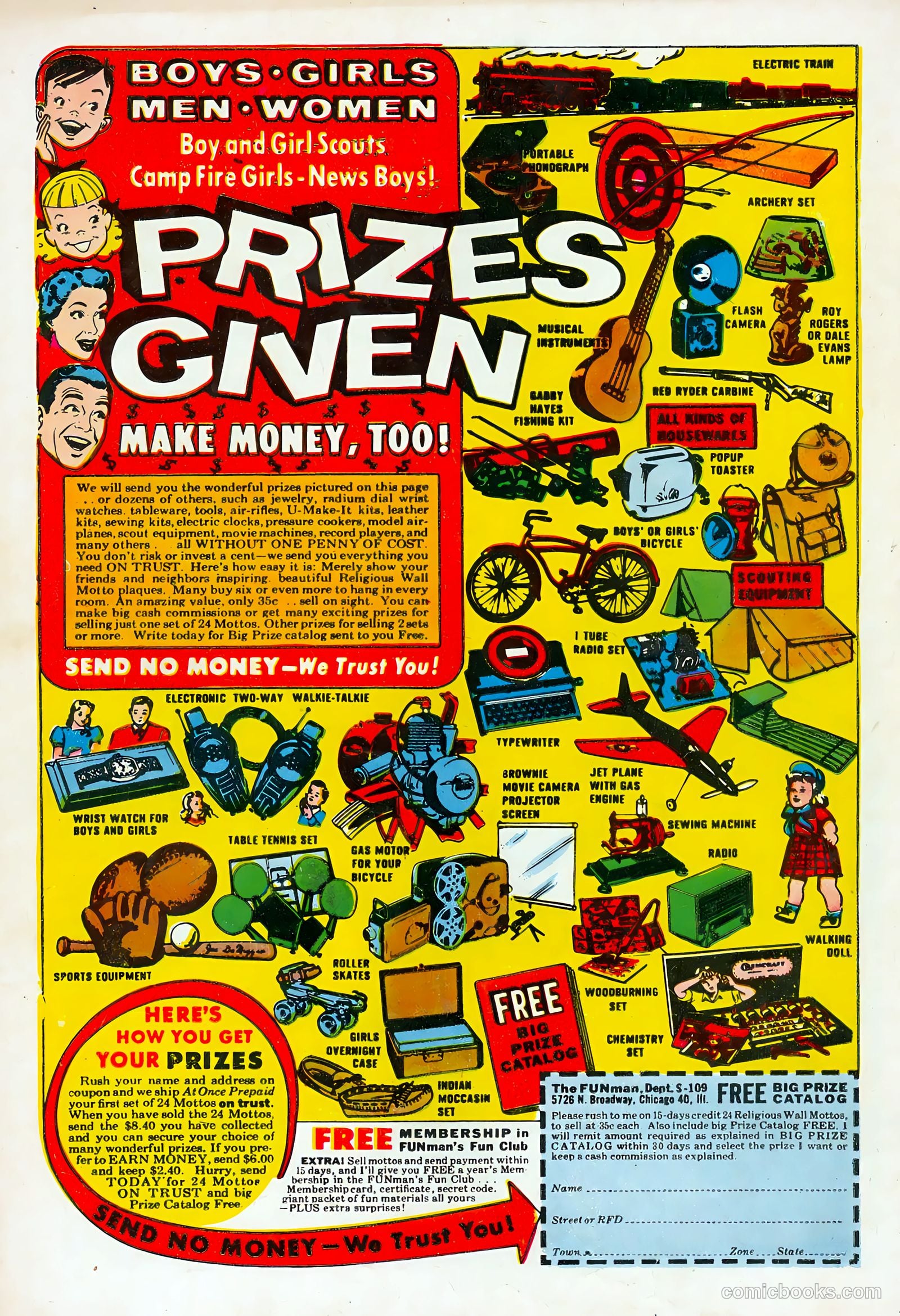 Space Adventures #25 (1958) — page 36 of 36