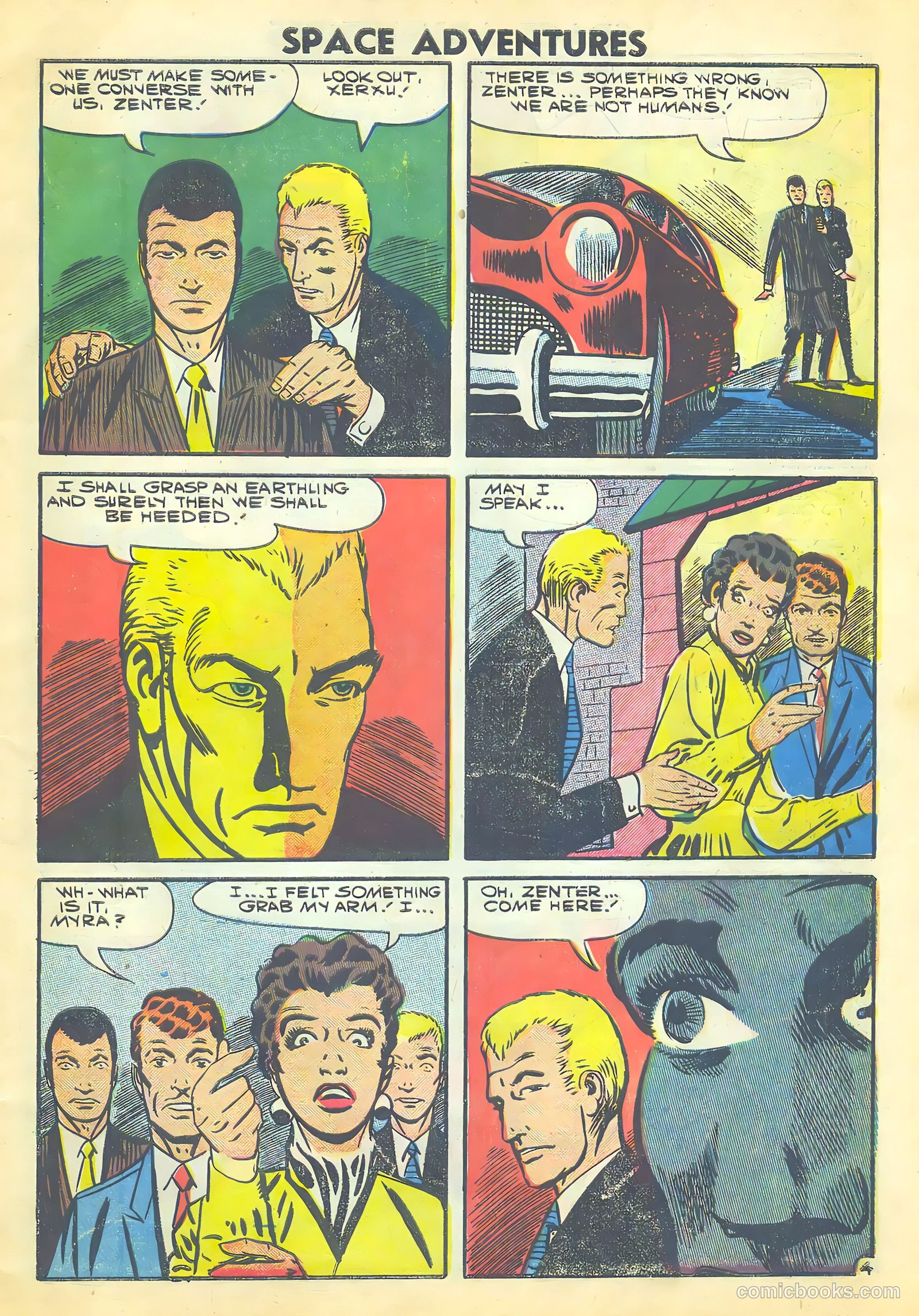 Space Adventures #26 (1958) — page 7 of 36