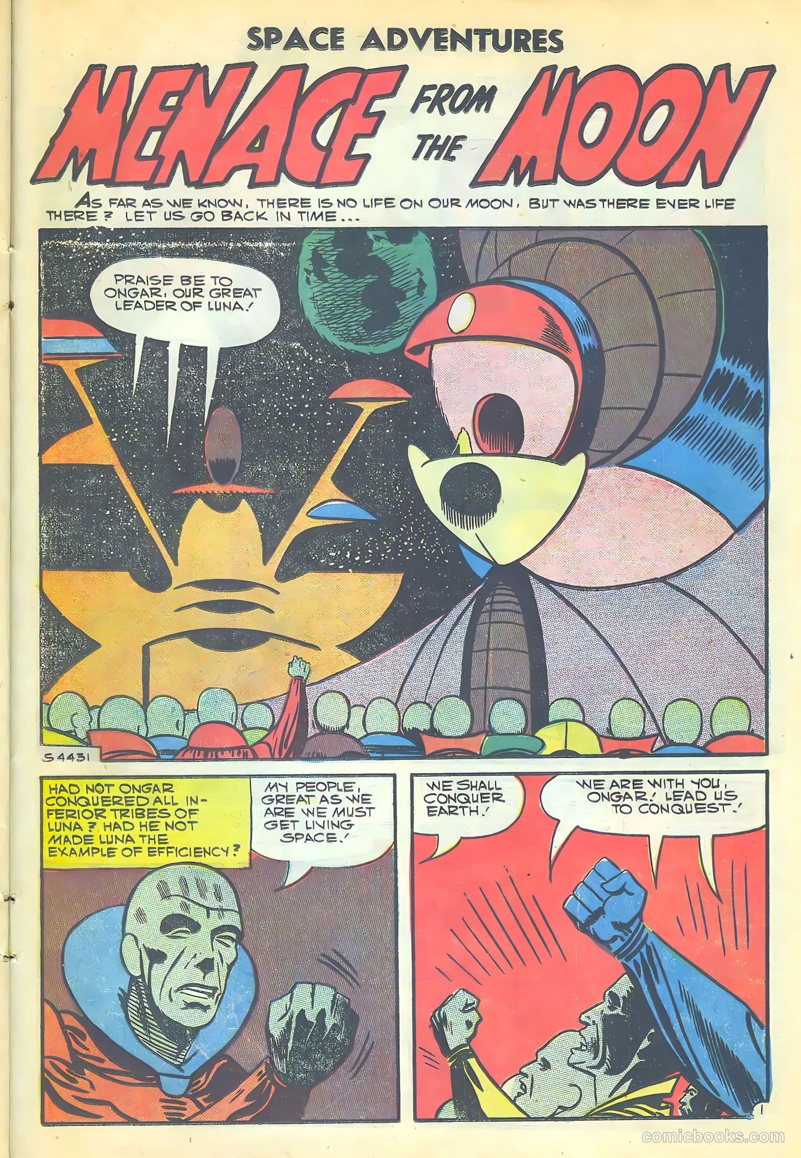 Space Adventures #26 (1958) — page 23 of 36