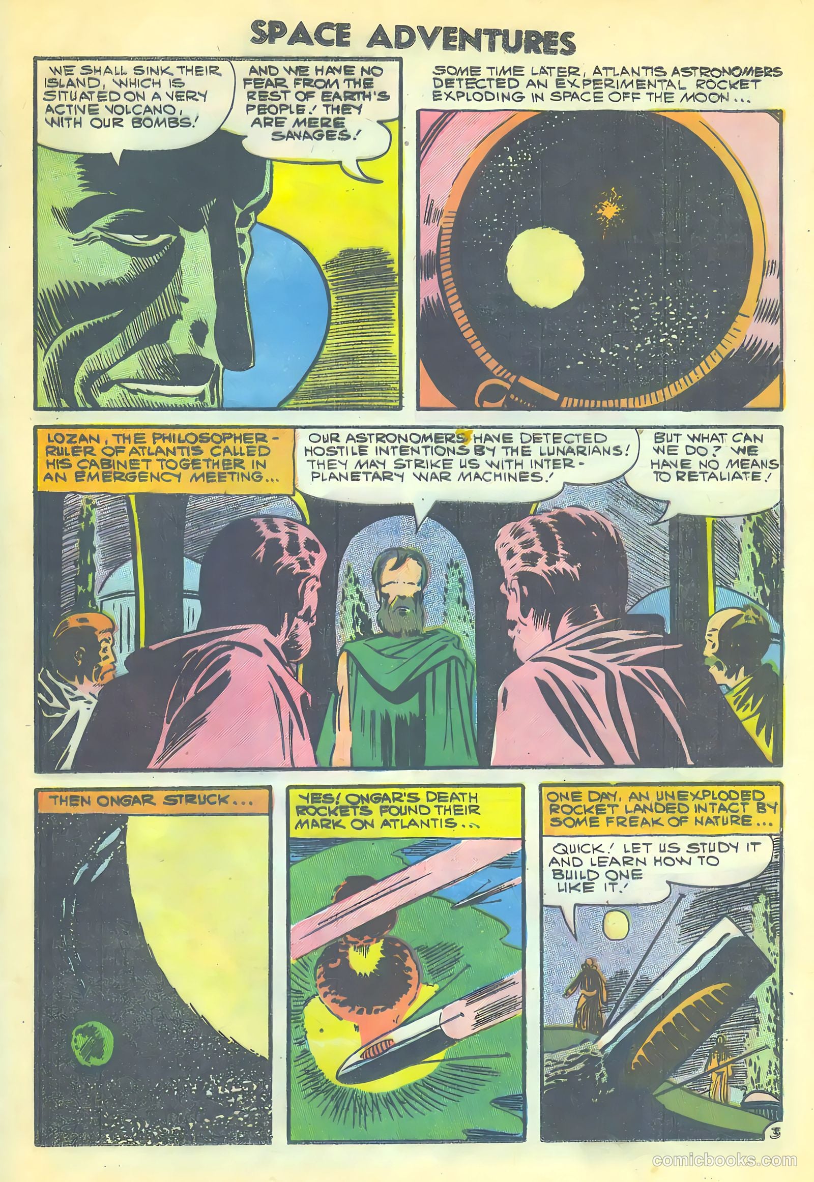 Space Adventures #26 (1958) — page 25 of 36