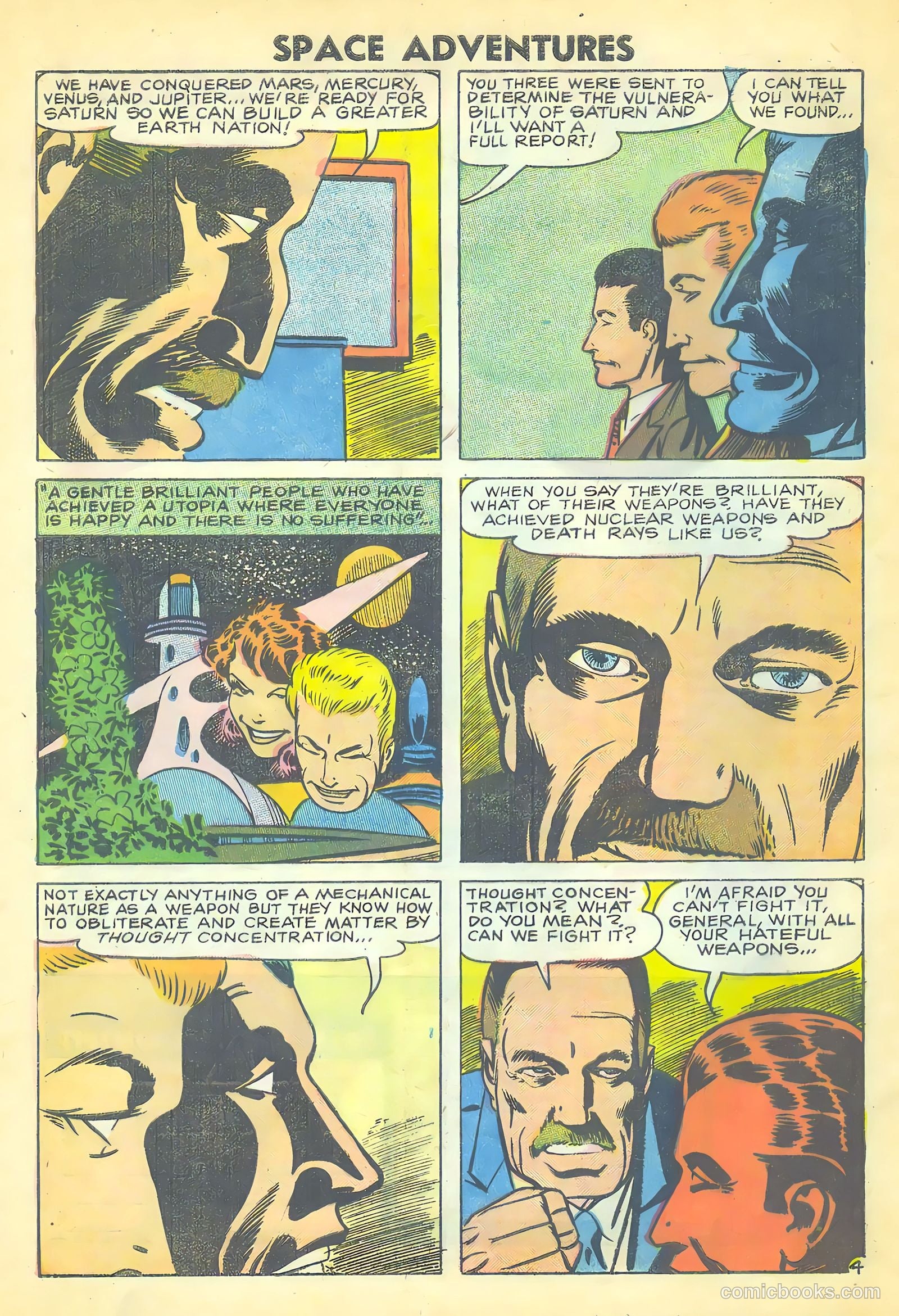 Space Adventures #26 (1958) — page 32 of 36