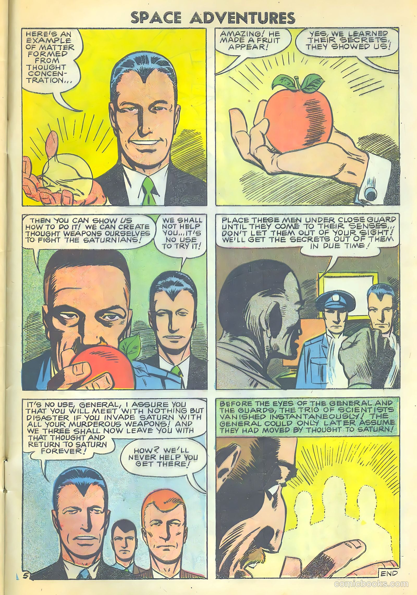 Space Adventures #26 (1958) — page 33 of 36