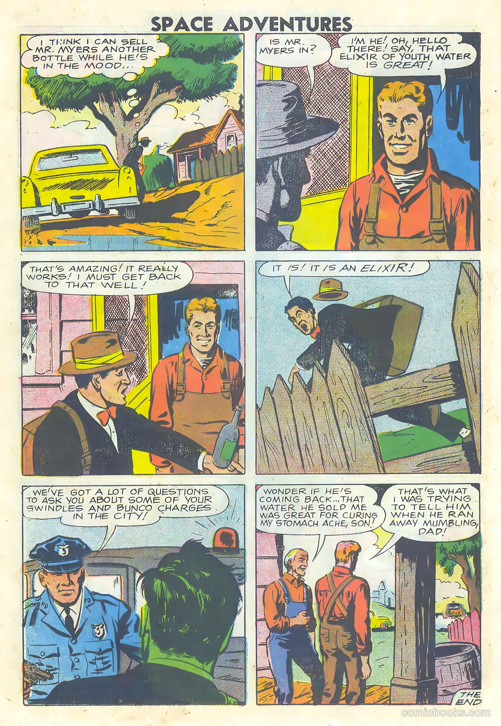 Space Adventures #27 (1959) — page 25 of 35