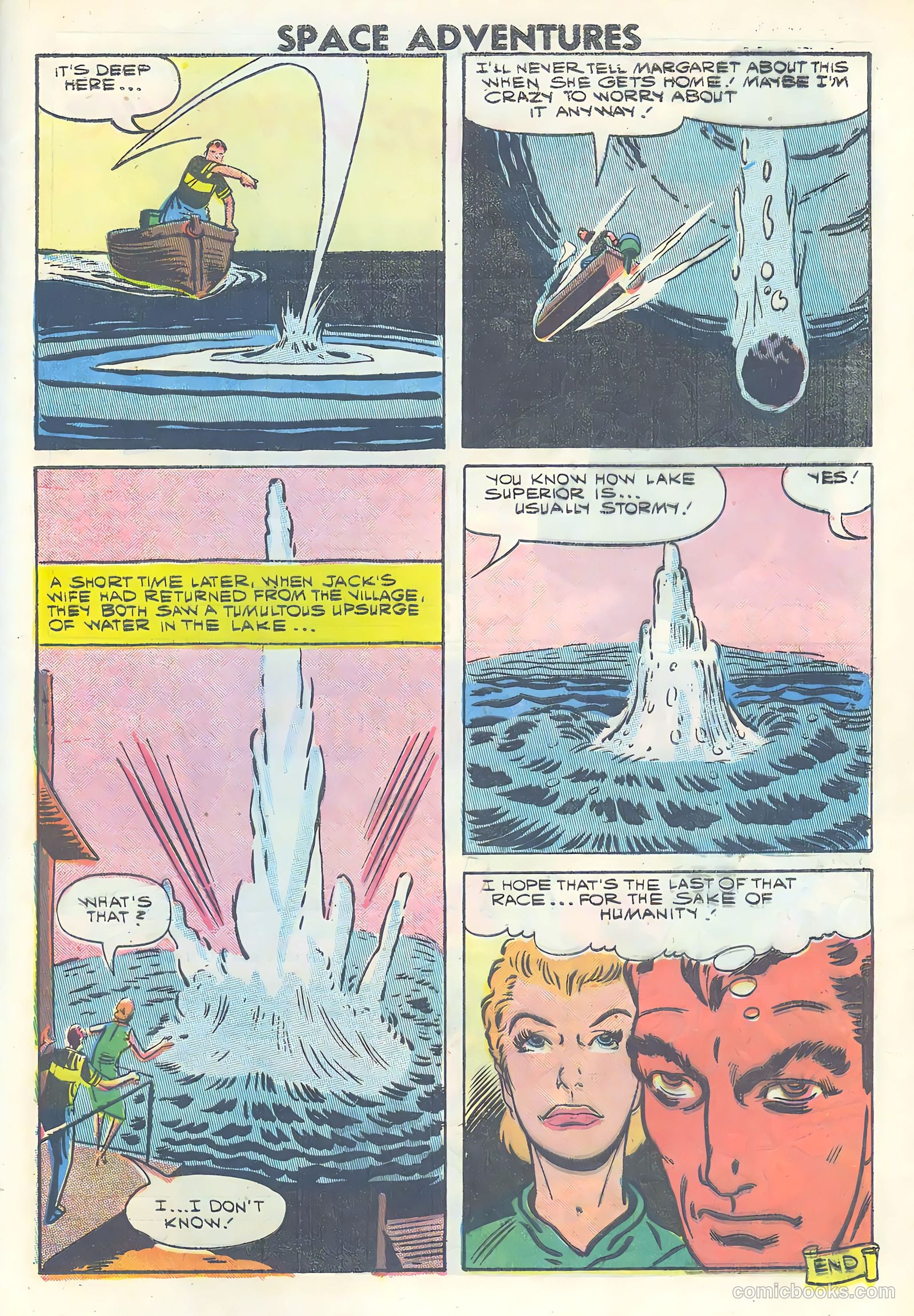 Space Adventures #27 (1959) — page 32 of 35