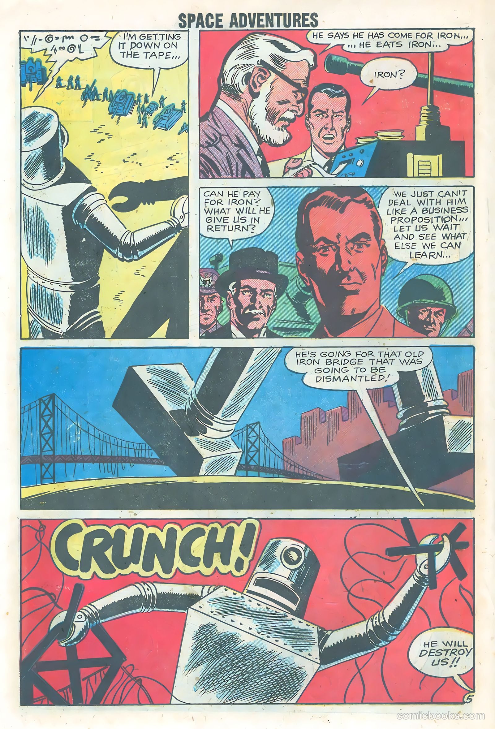 Space Adventures #28 (1959) — page 18 of 36