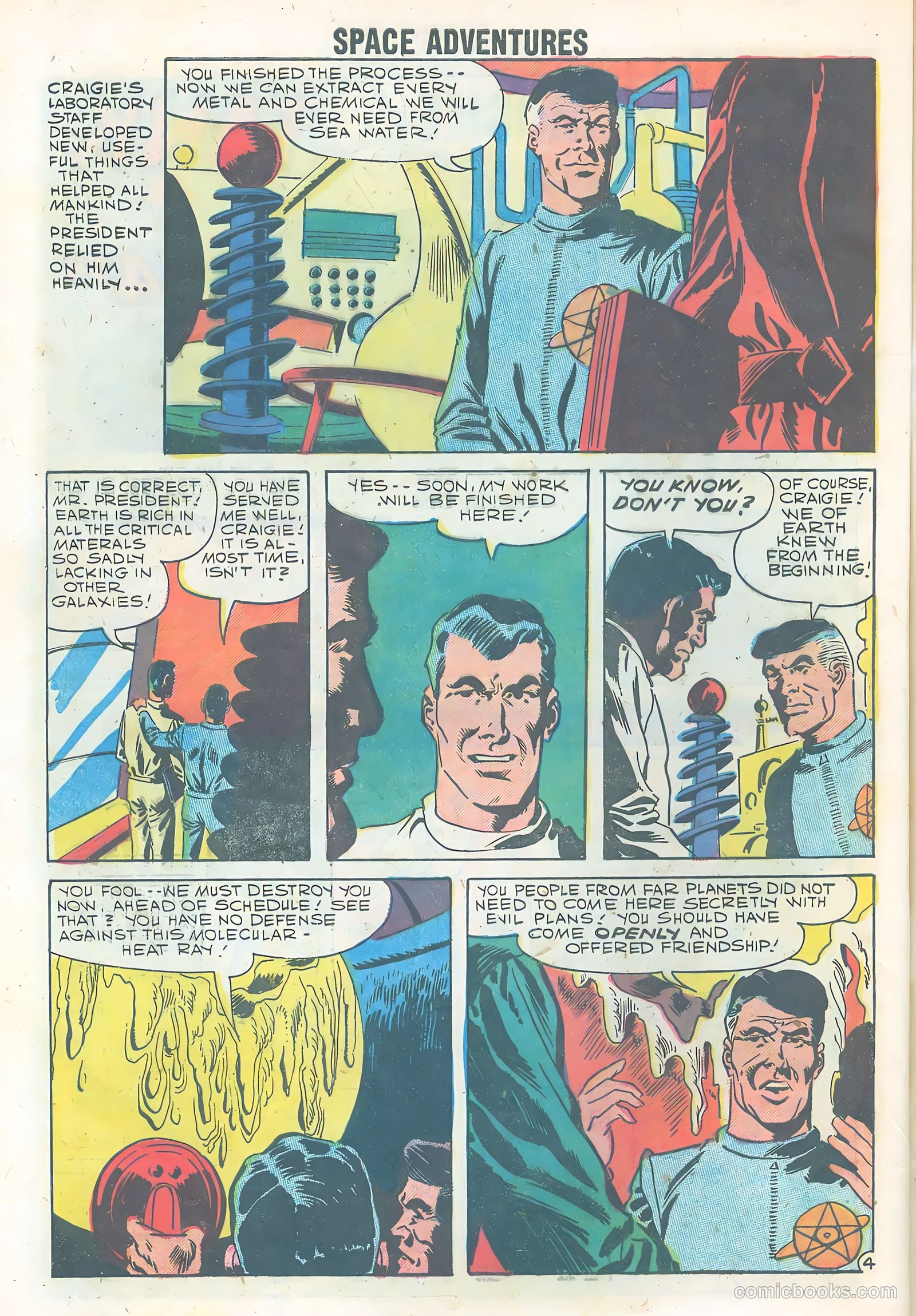 Space Adventures #28 (1959) — page 32 of 36