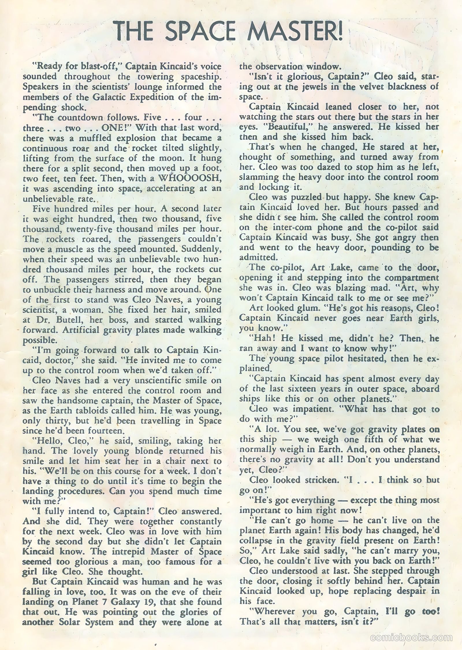 Space Adventures #29 (1959) — page 19 of 35