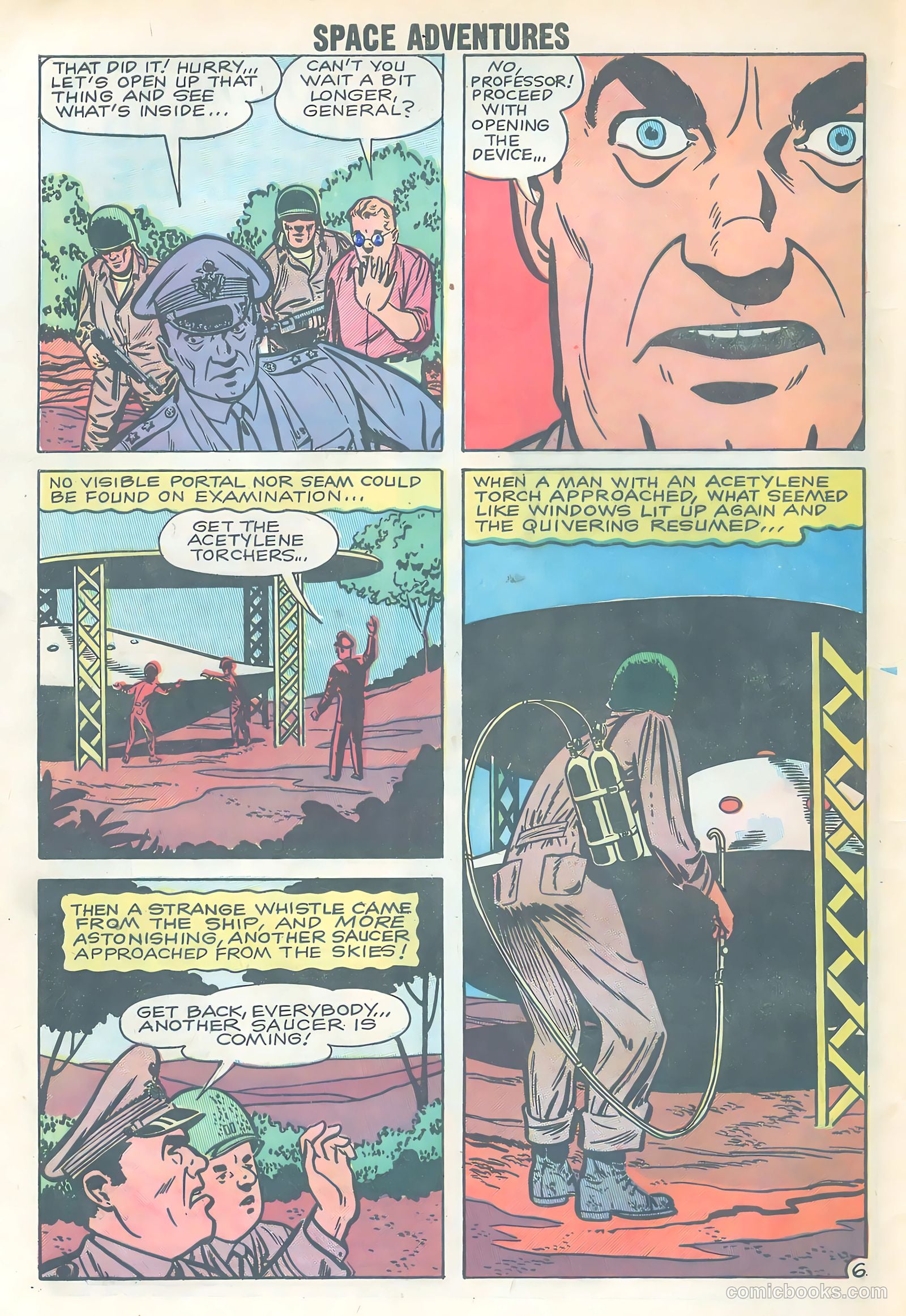 Space Adventures #29 (1959) — page 32 of 35