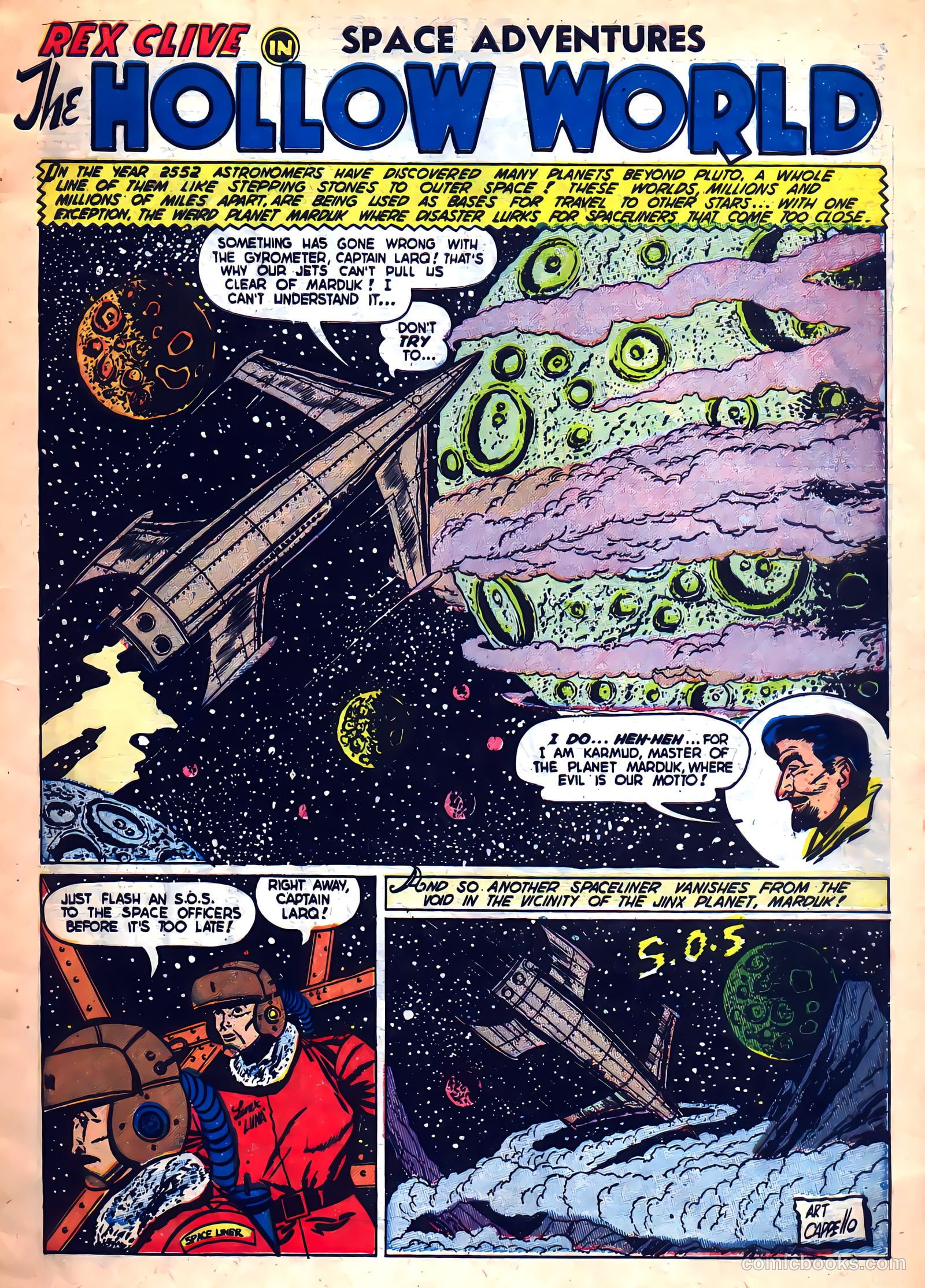 Space Adventures #3 (1952) — page 3 of 36