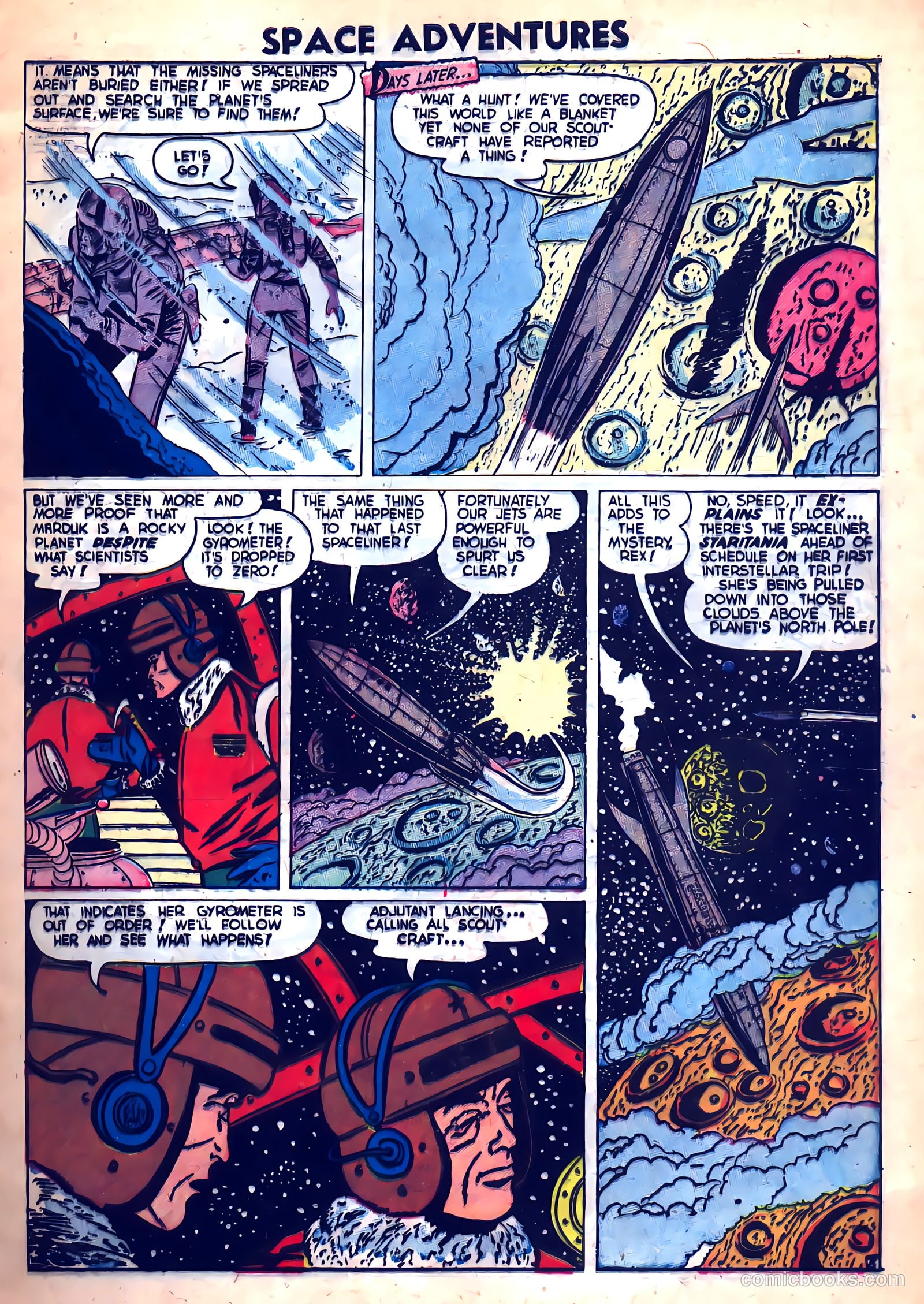 Space Adventures #3 (1952) — page 5 of 36