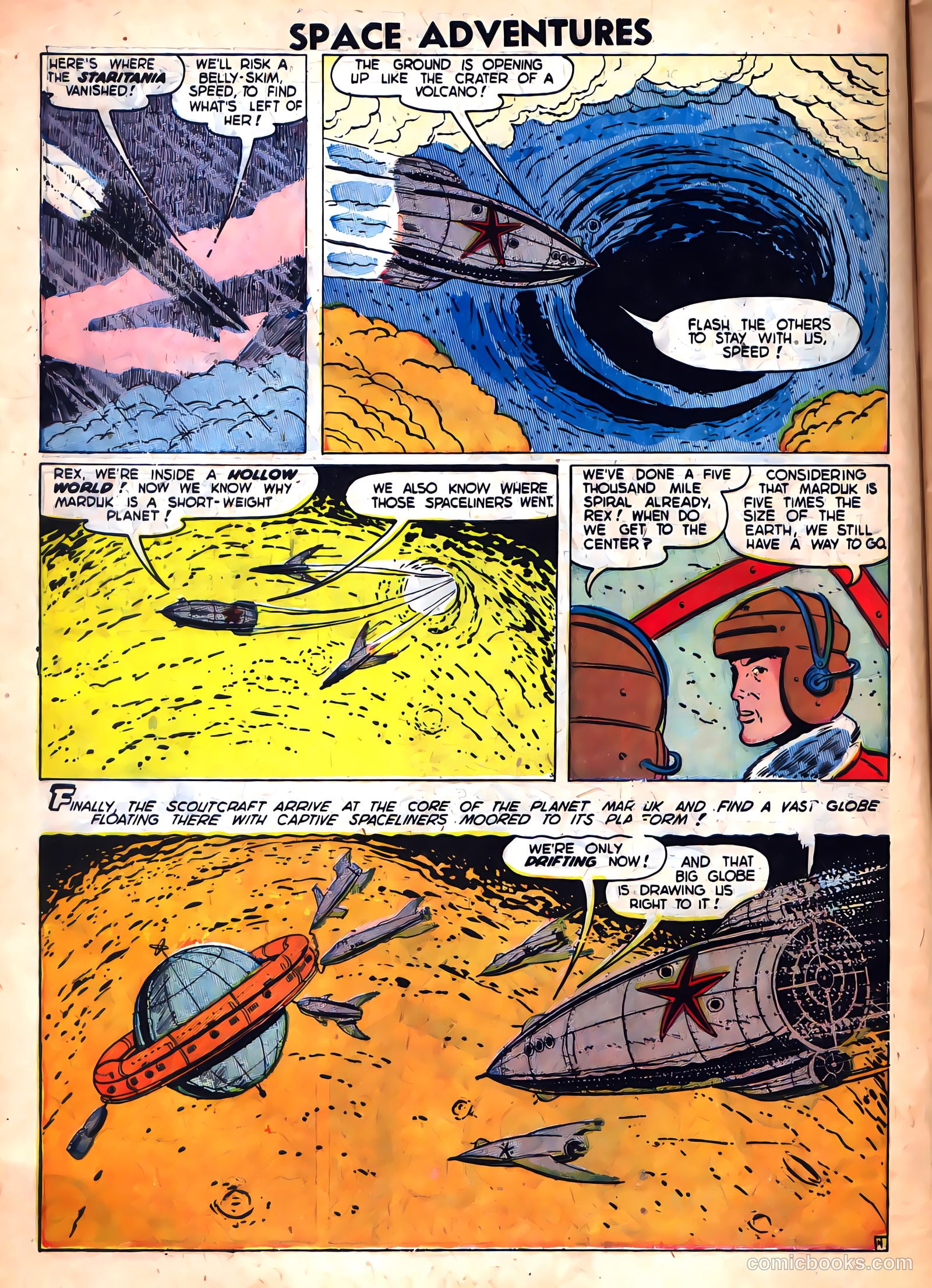 Space Adventures #3 (1952) — page 6 of 36