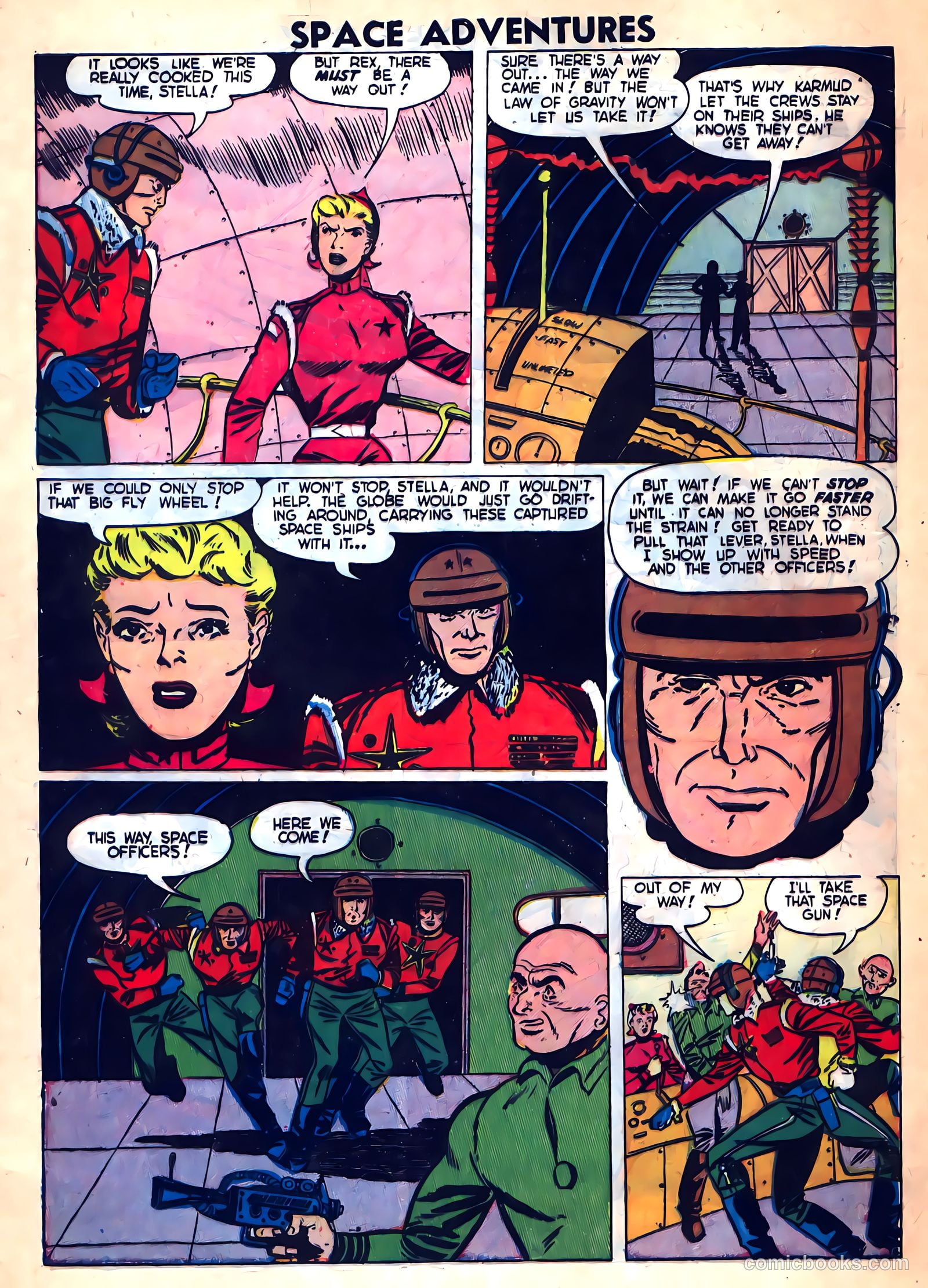 Space Adventures #3 (1952) — page 8 of 36
