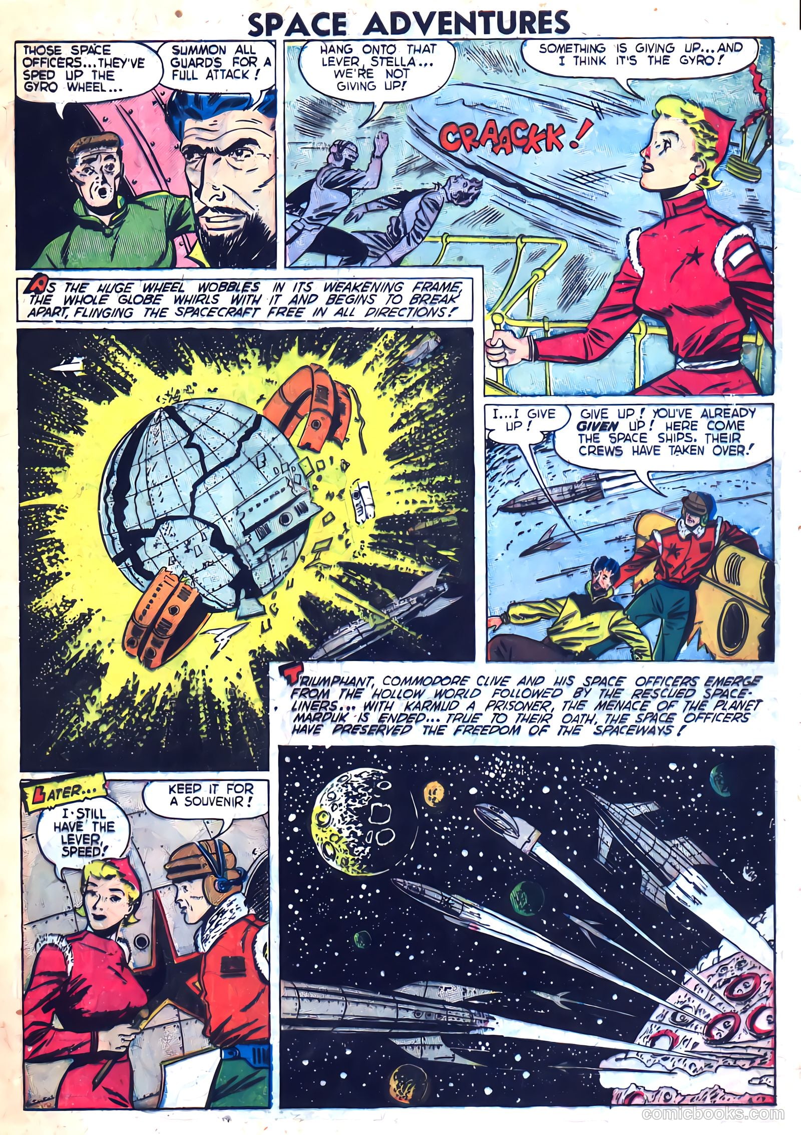 Space Adventures #3 (1952) — page 9 of 36