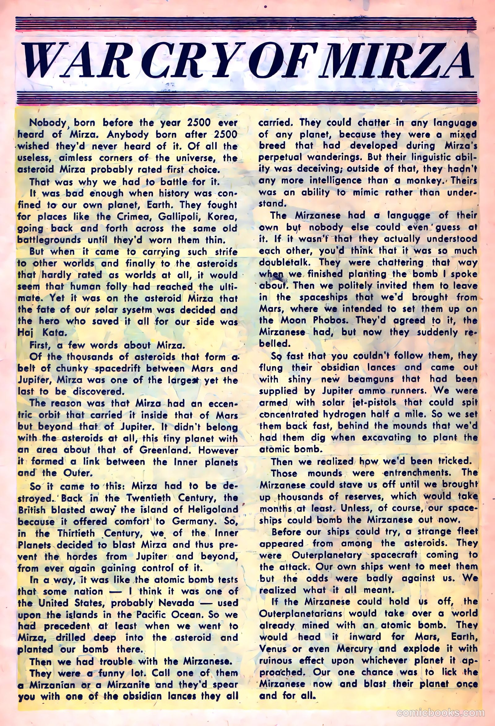 Space Adventures #3 (1952) — page 18 of 36