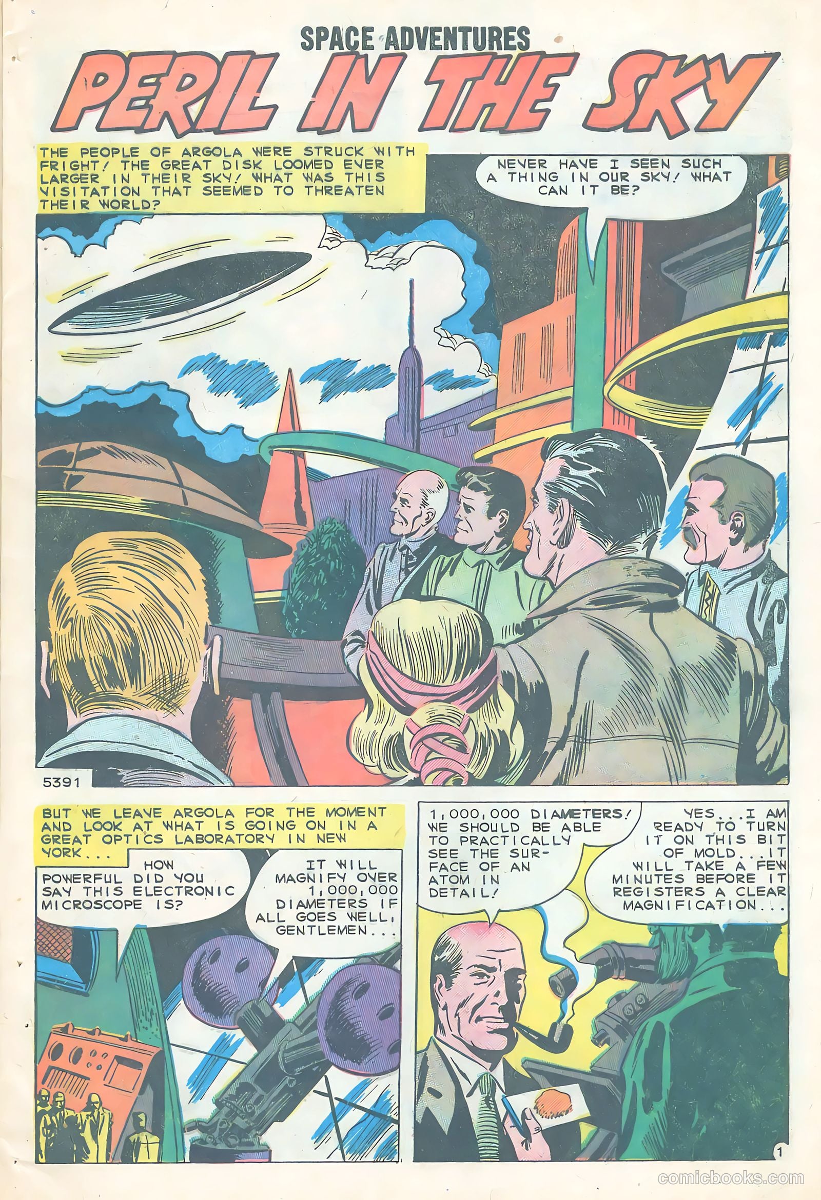 Space Adventures #30 (1959) — page 9 of 36