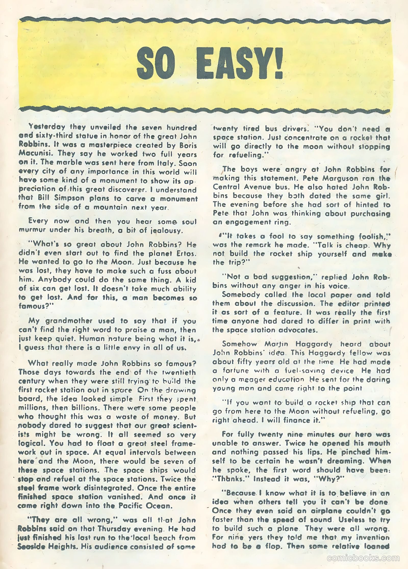 Space Adventures #30 (1959) — page 25 of 36