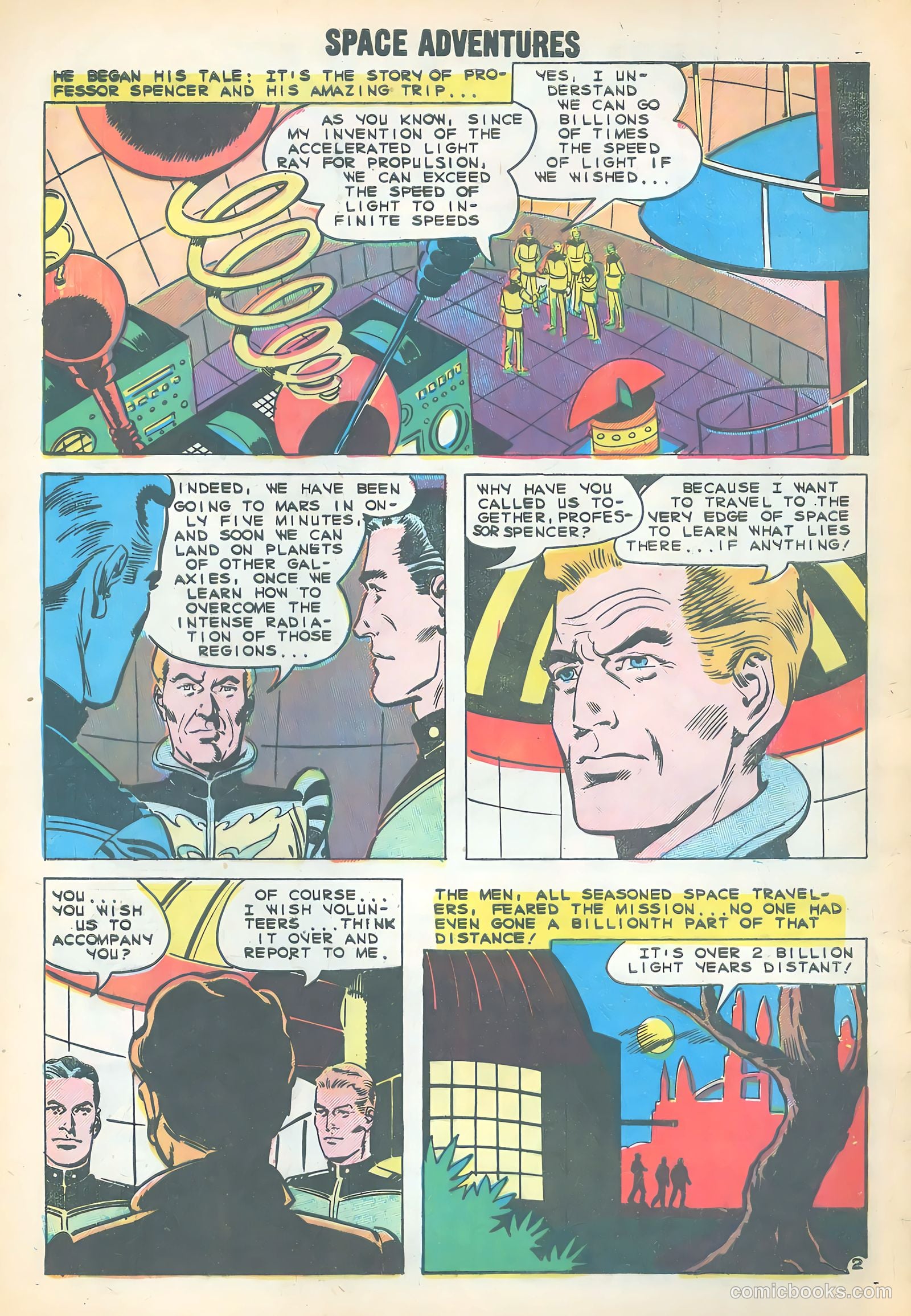 Space Adventures #31 (1959) — page 4 of 36
