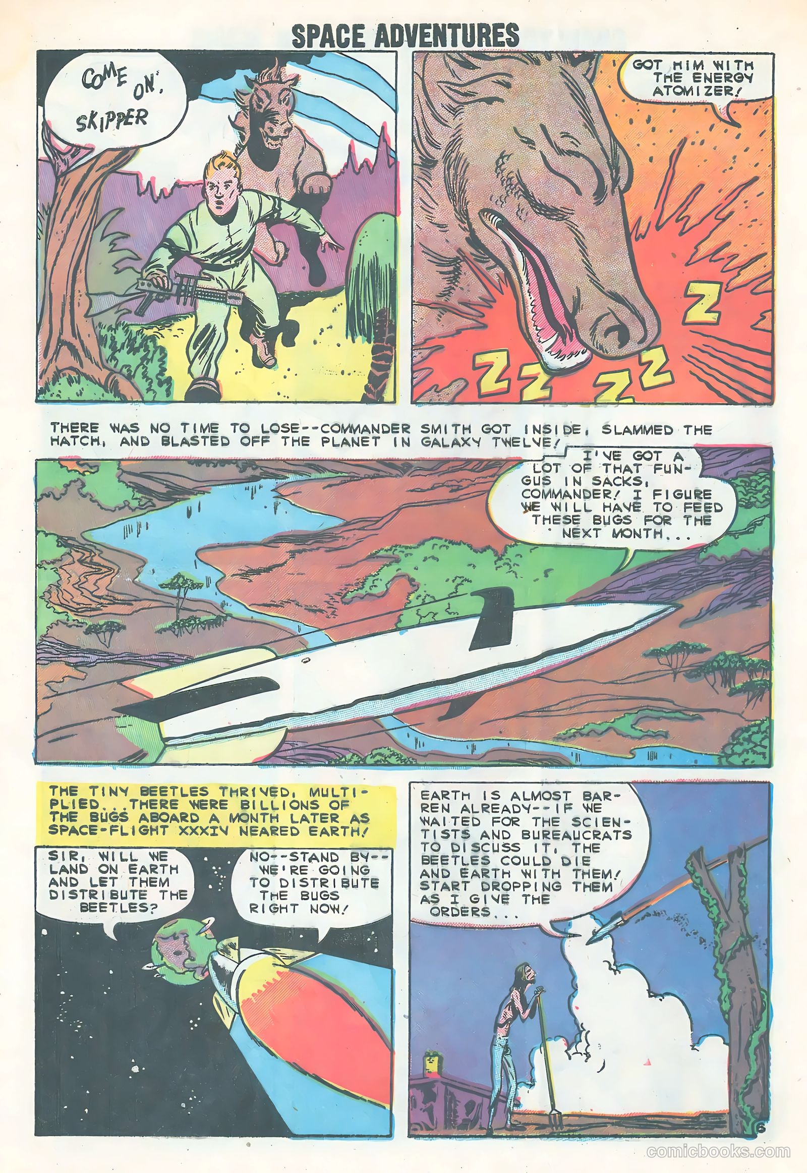 Space Adventures #32 (1960) — page 28 of 36